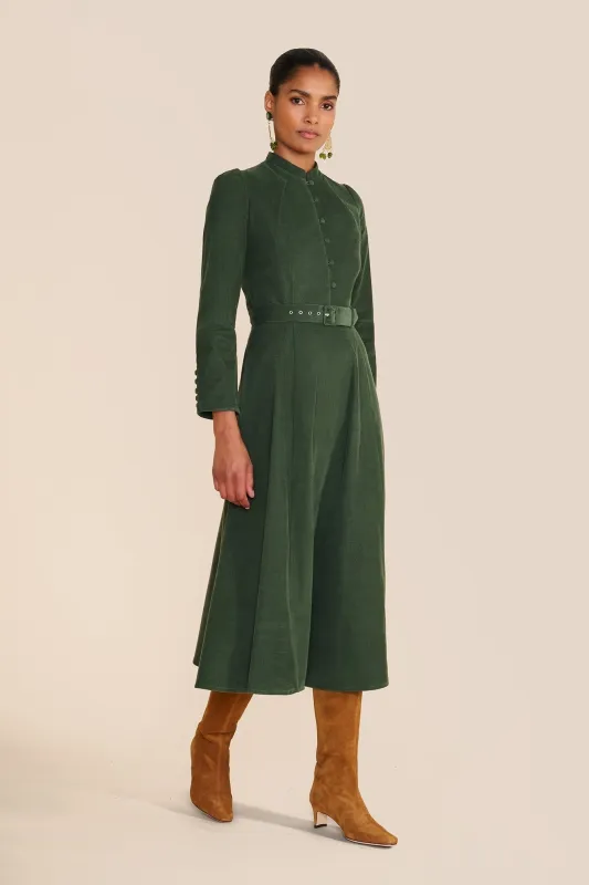 Aybra Olive Dress sold by Beulah