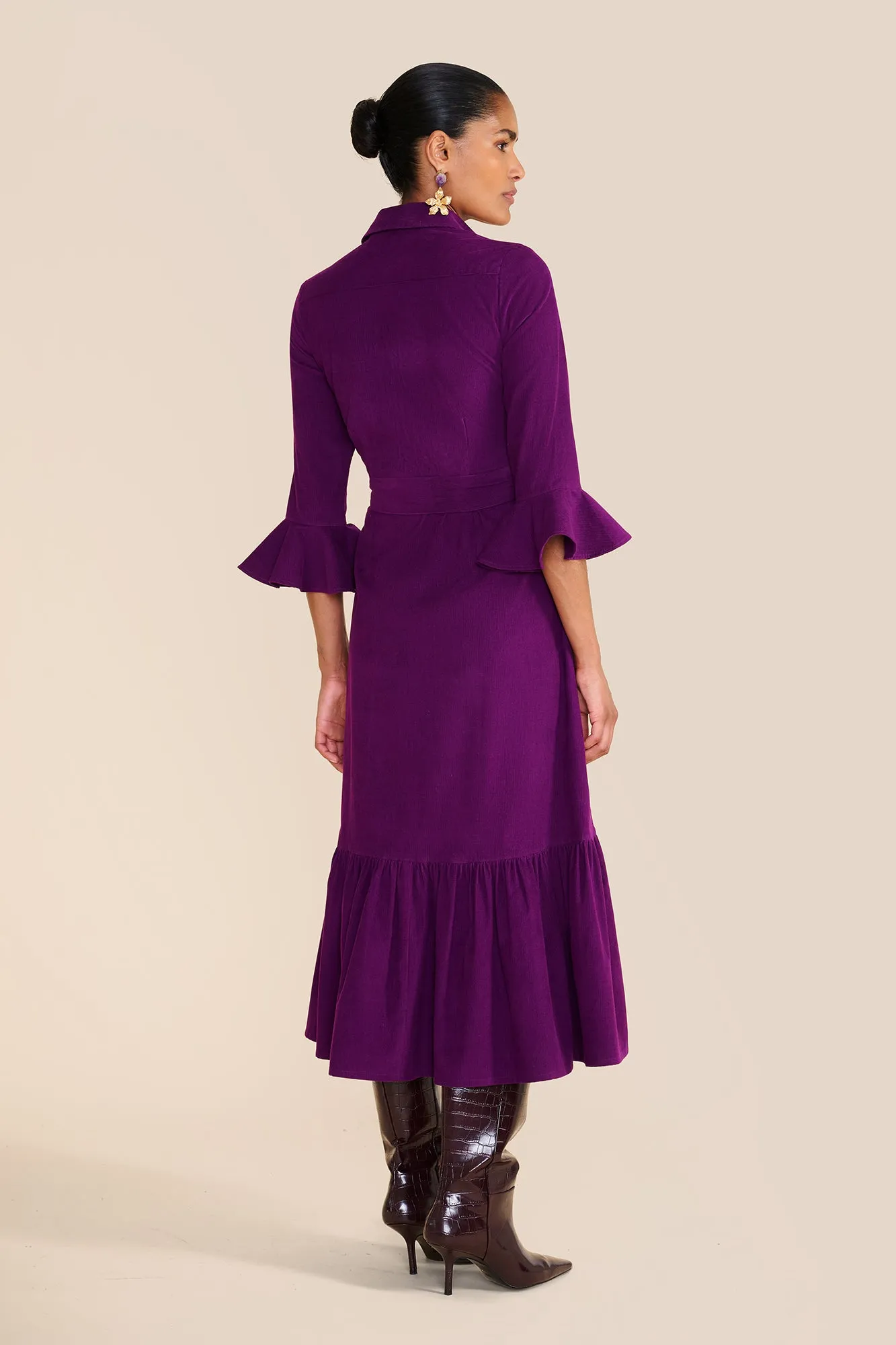 Nalini Purple Dress sold by Beulah product image thumbnail 5