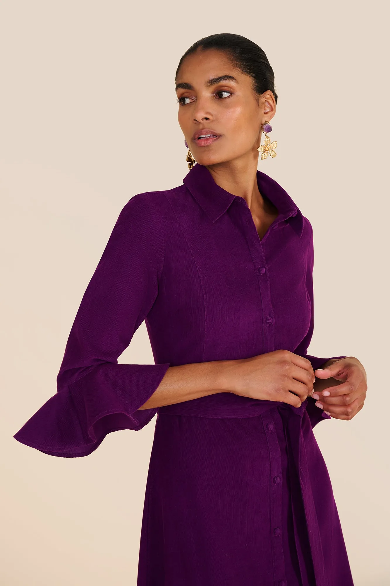 Nalini Purple Dress sold by Beulah product image thumbnail 3
