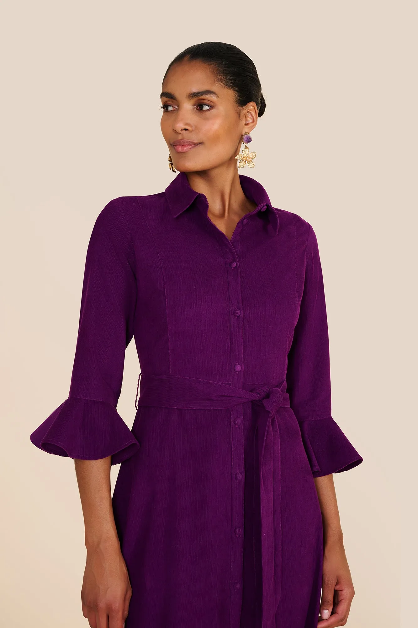 Nalini Purple Dress sold by Beulah product image thumbnail 4