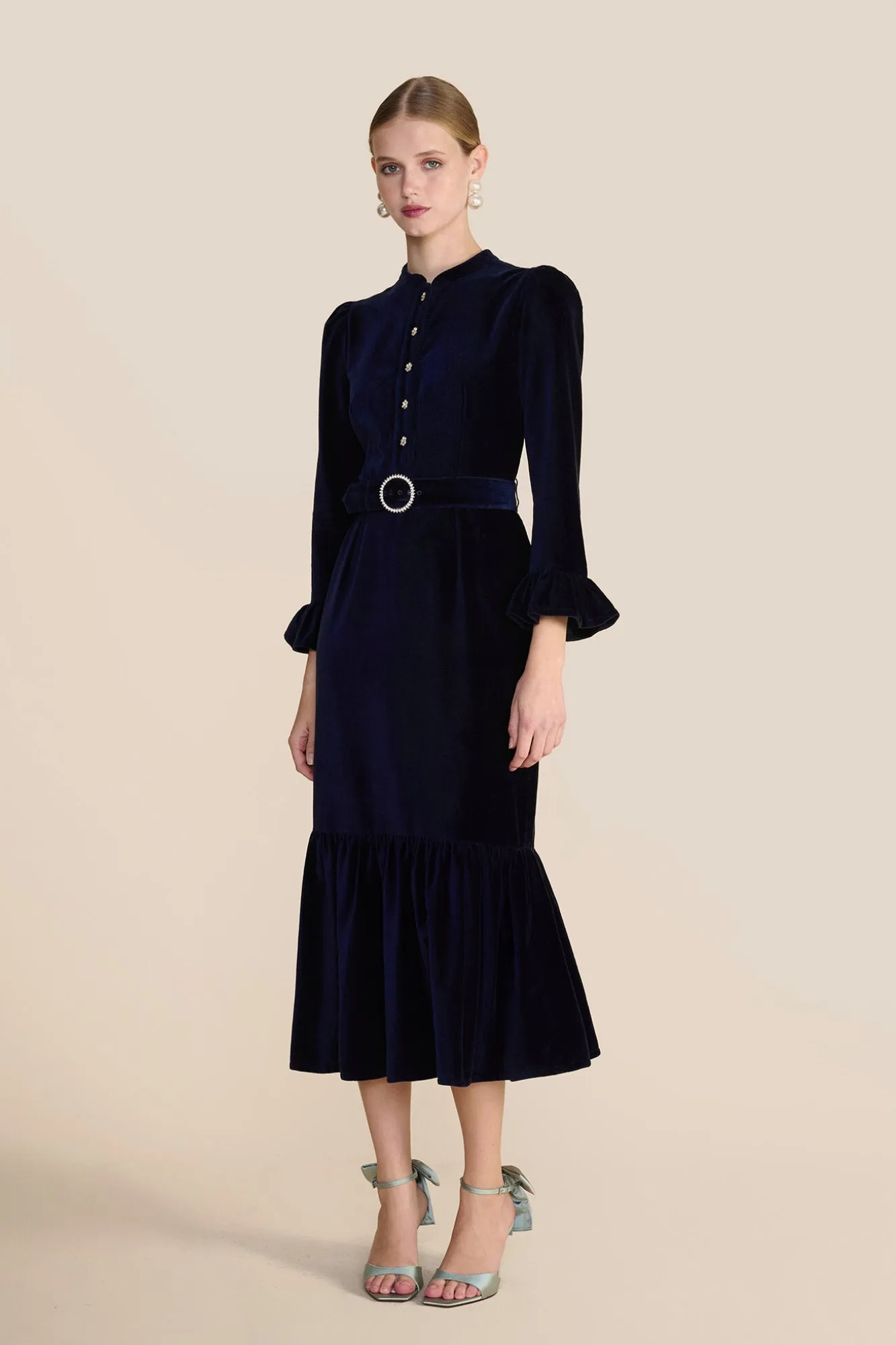 Juniper Navy Dress sold by Beulah product image thumbnail 3