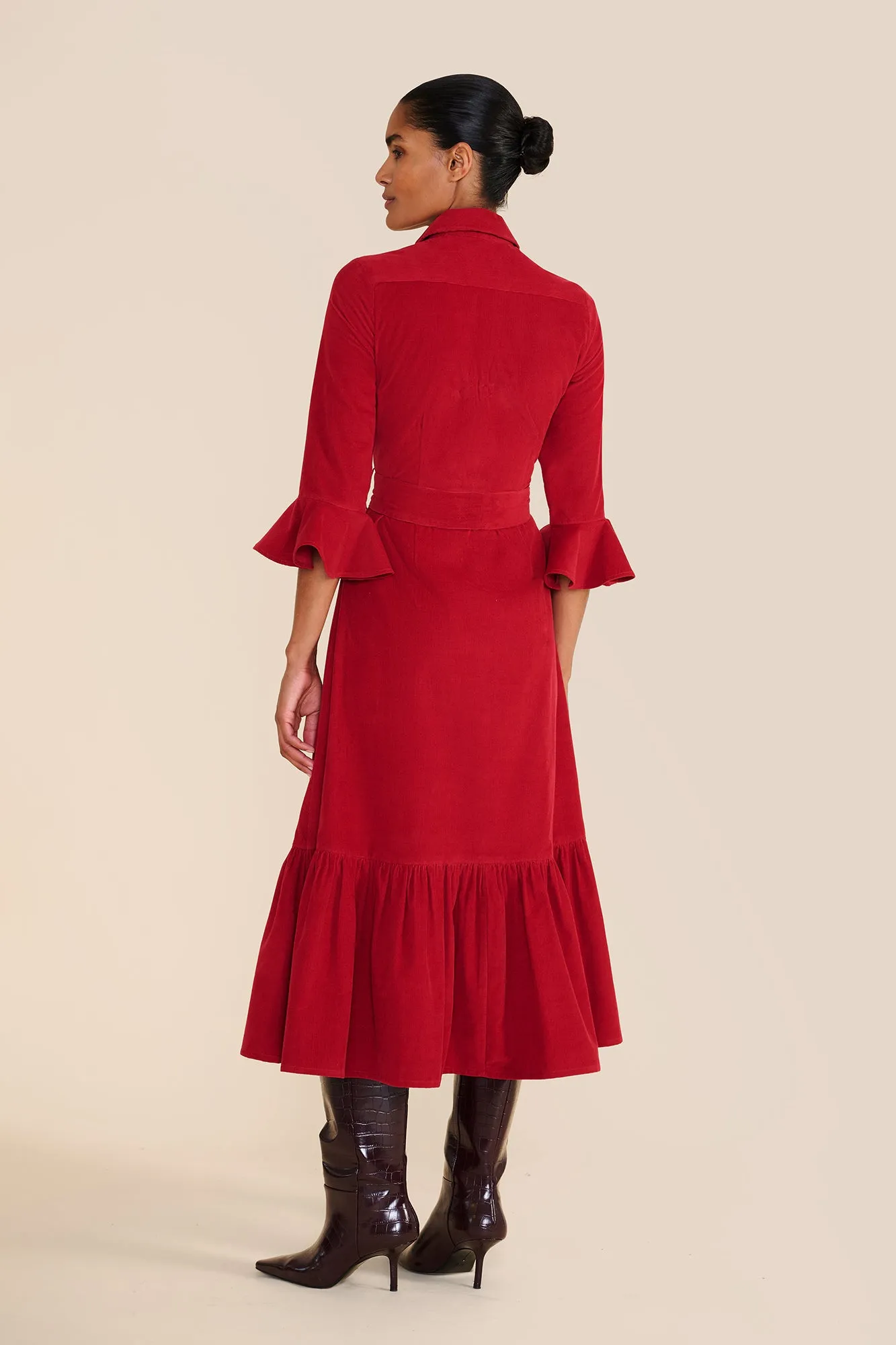 Nalini Red Dress sold by Beulah product image thumbnail 5