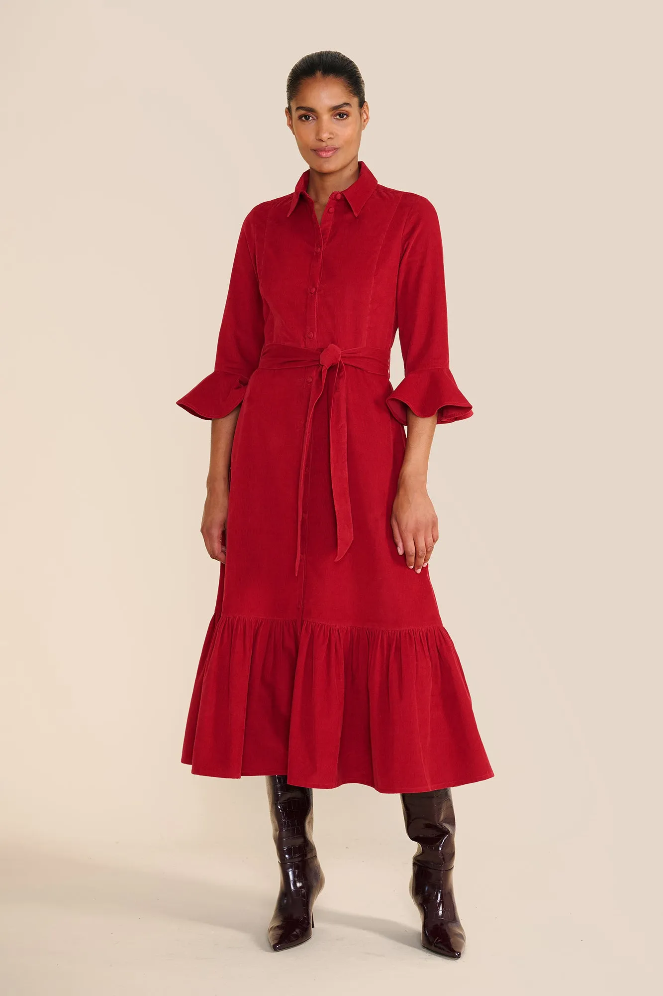 Nalini Red Dress sold by Beulah