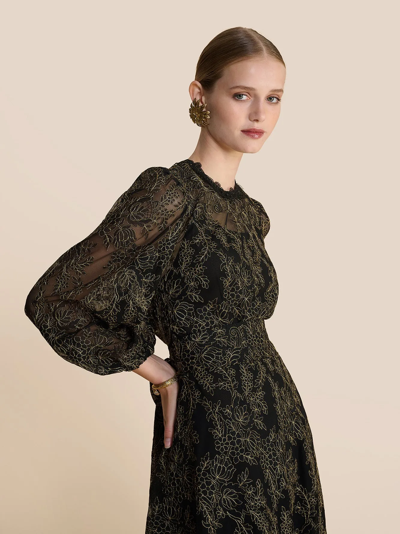 Sonia Lace Dress sold by Beulah product image thumbnail 5