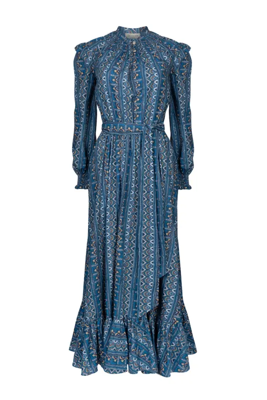 Audrey Peacock Dress sold by Beulah