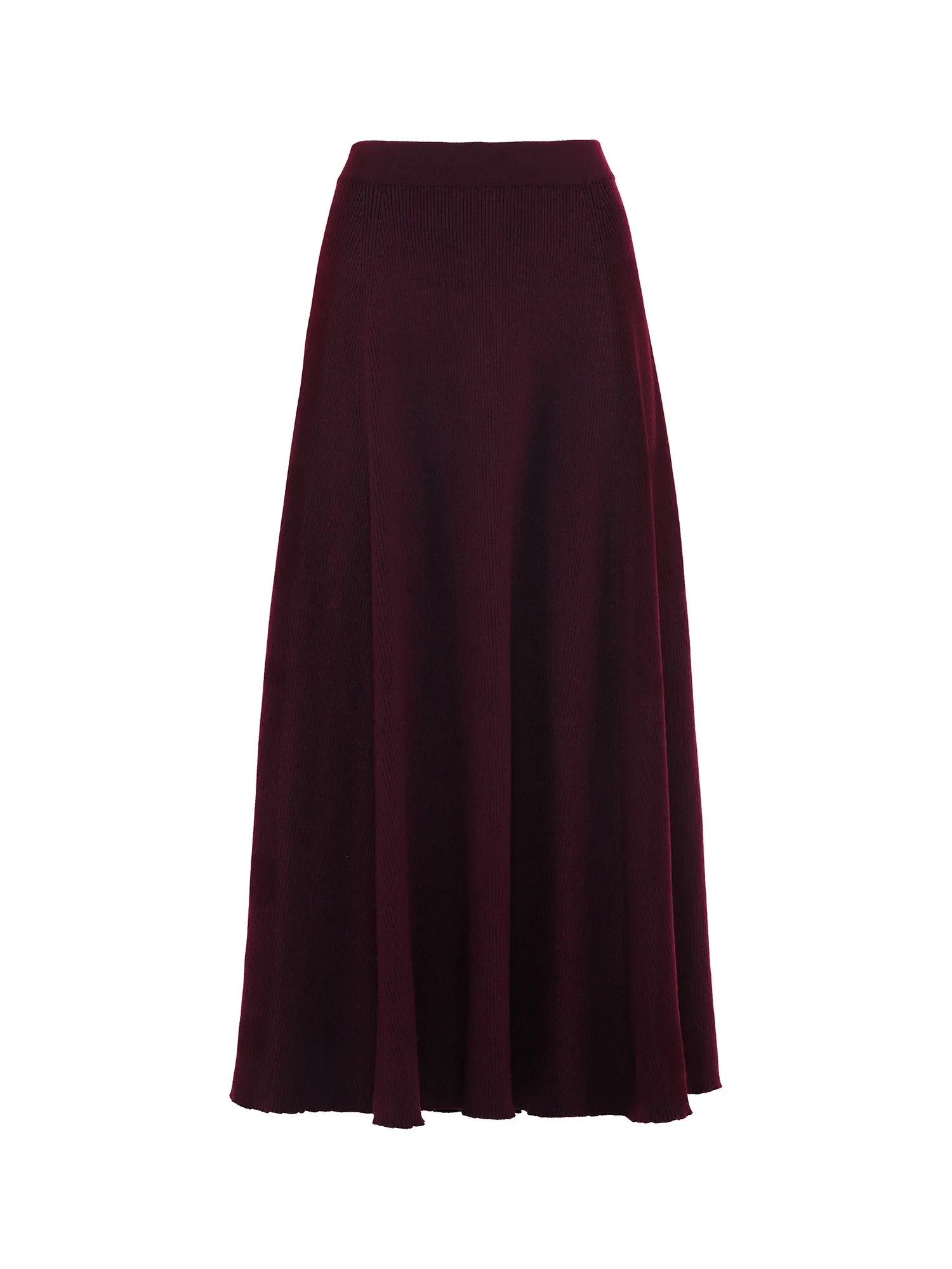 Eliza Knit Skirt Plum sold by Beulah product image thumbnail 5