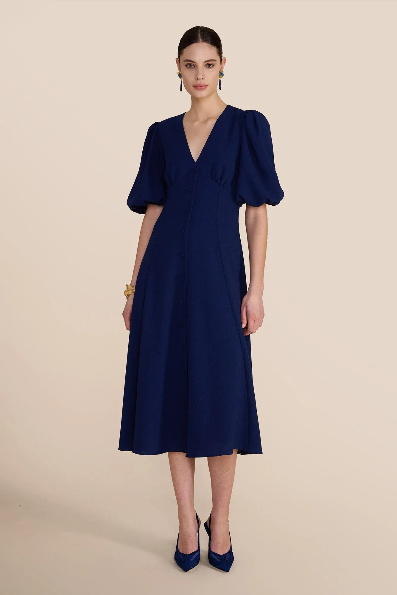 Francine Navy Dress sold by Beulah