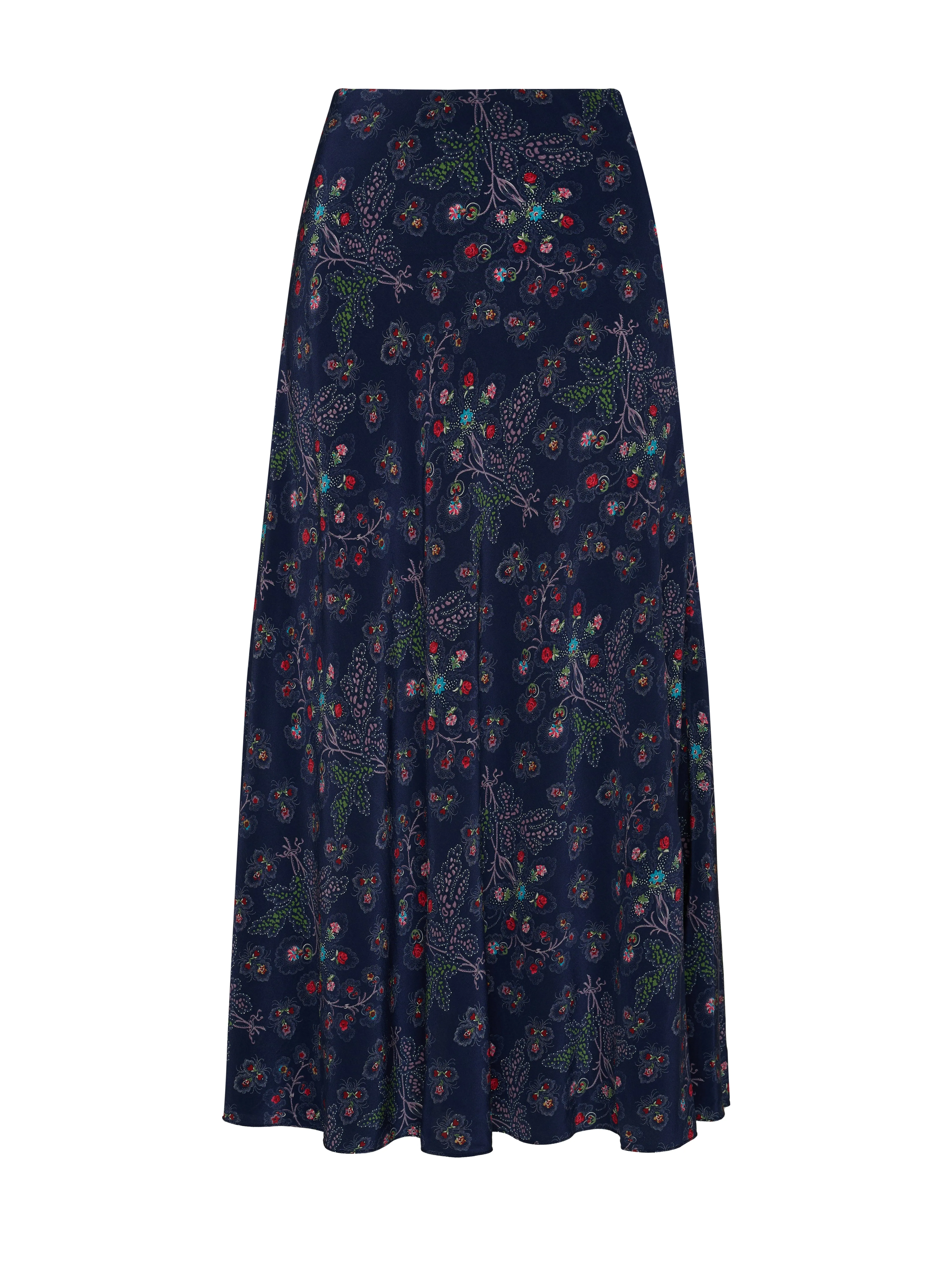 Arabella Navy Heart Skirt sold by Beulah product image thumbnail 5