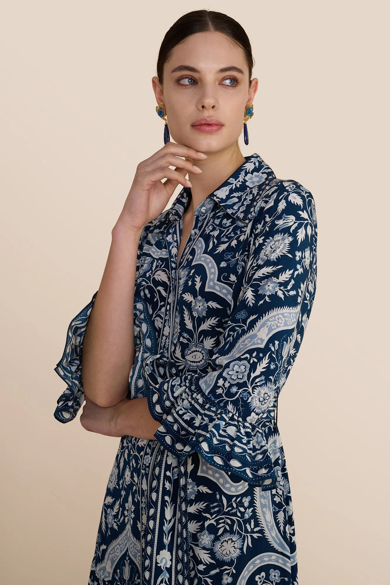 Nalini Jaipur Tile Dress sold by Beulah product image thumbnail 5