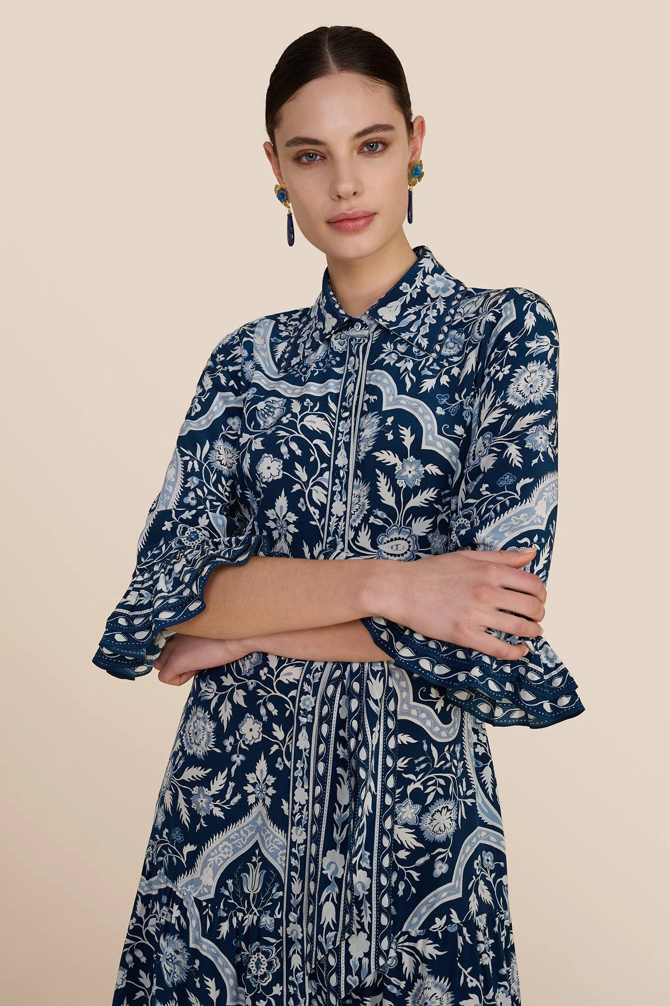 Nalini Jaipur Tile Dress sold by Beulah product image thumbnail 4