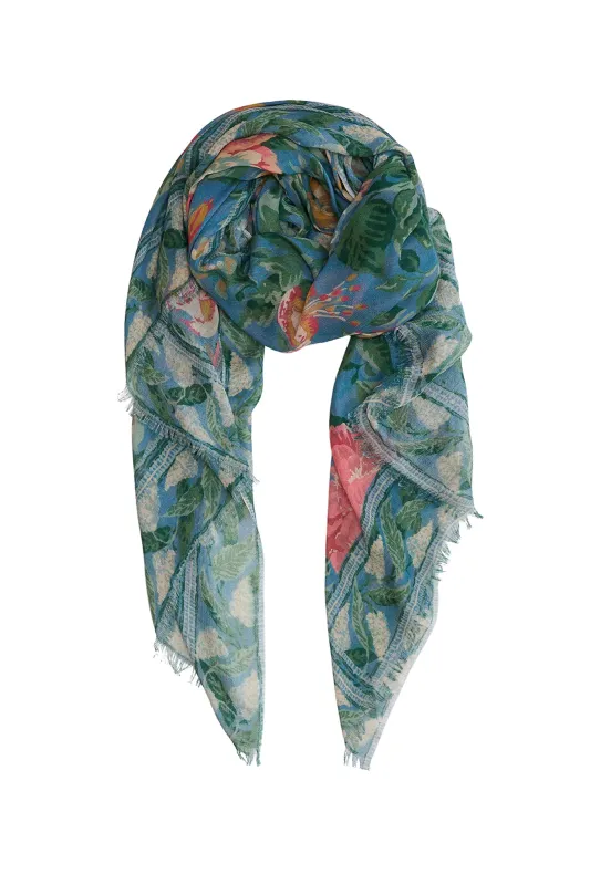 Romantic Floral Scarf made by Beulah