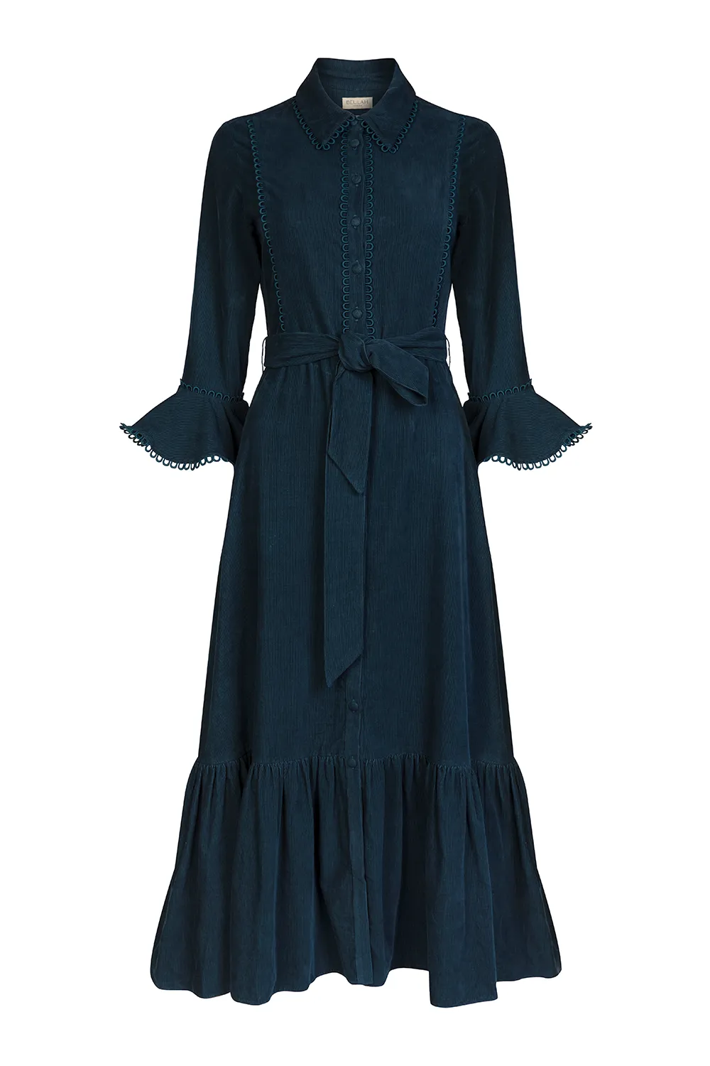 Nalini Petrol Blue Dress sold by Beulah