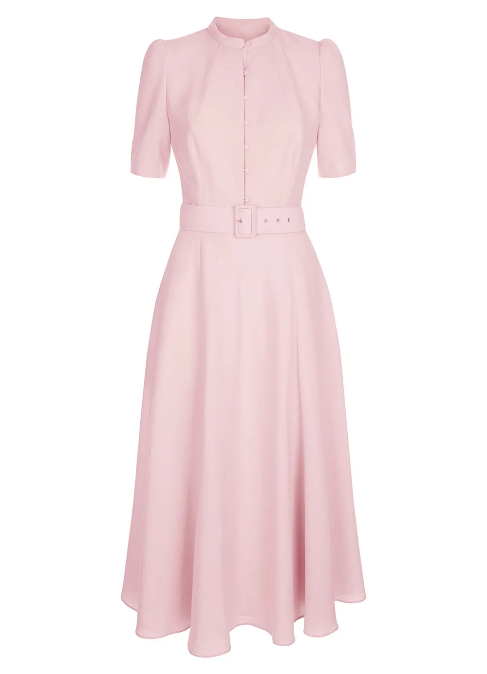 Ahana Blush Short Sleeve Dress sold by Beulah