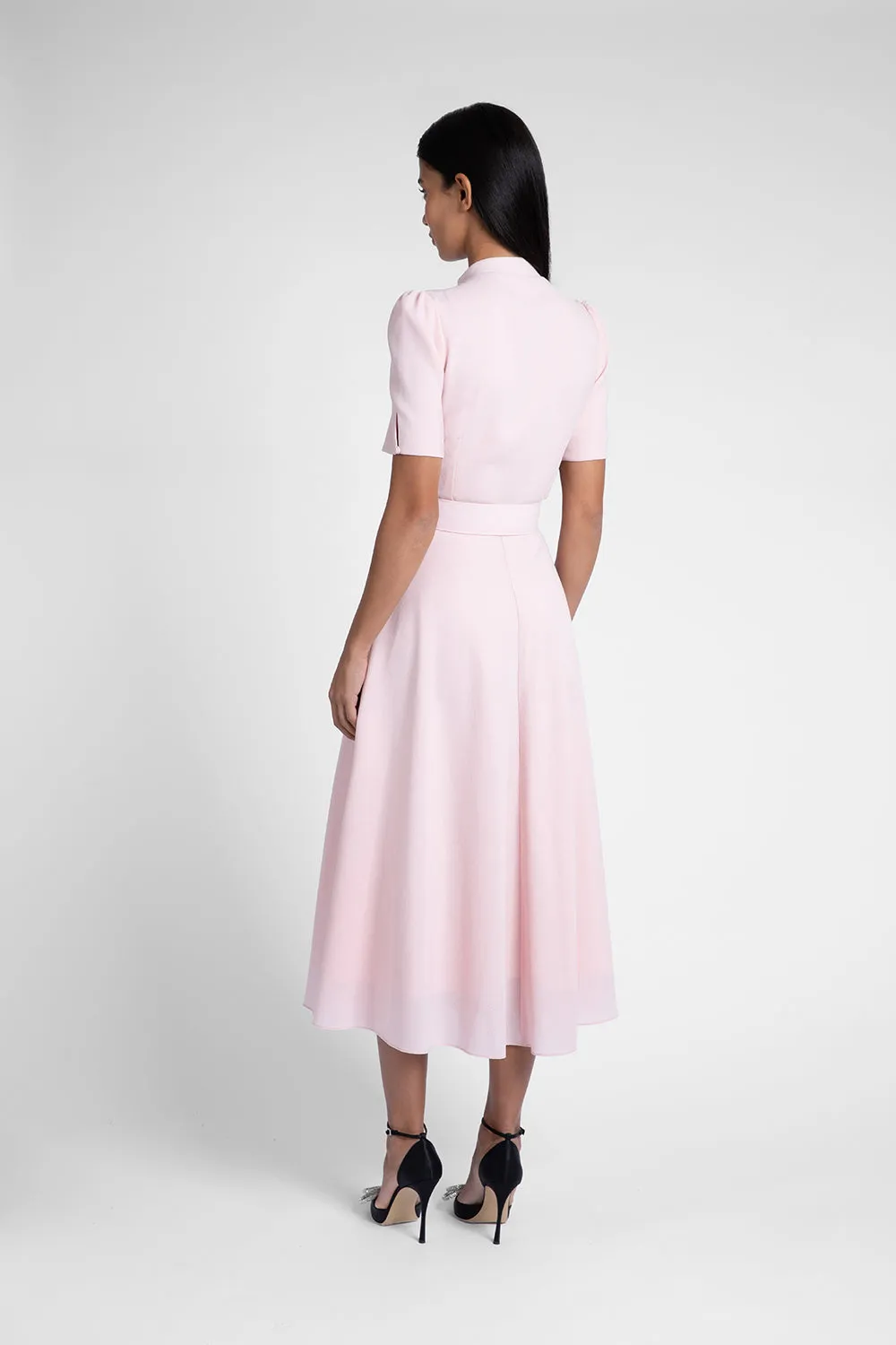 Ahana Blush Short Sleeve Dress sold by Beulah product image thumbnail 4