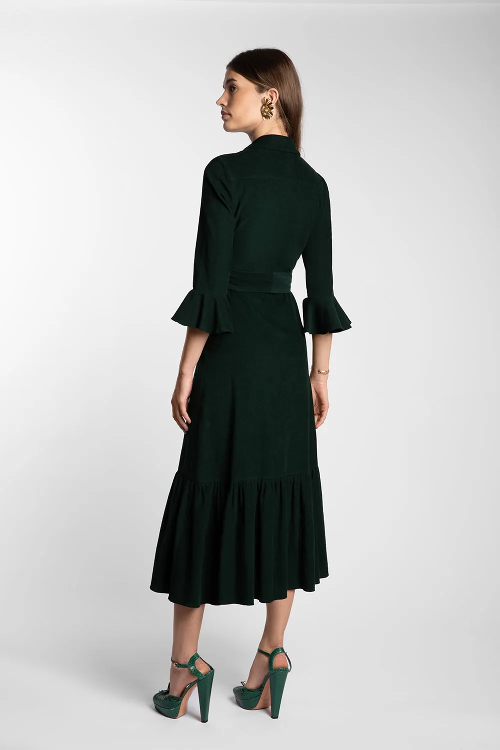 Nalini Evergreen Dress sold by Beulah product image thumbnail 4