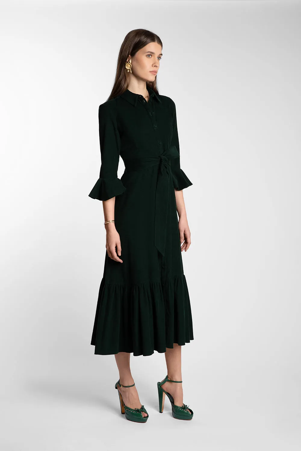 Nalini Evergreen Dress sold by Beulah product image thumbnail 3