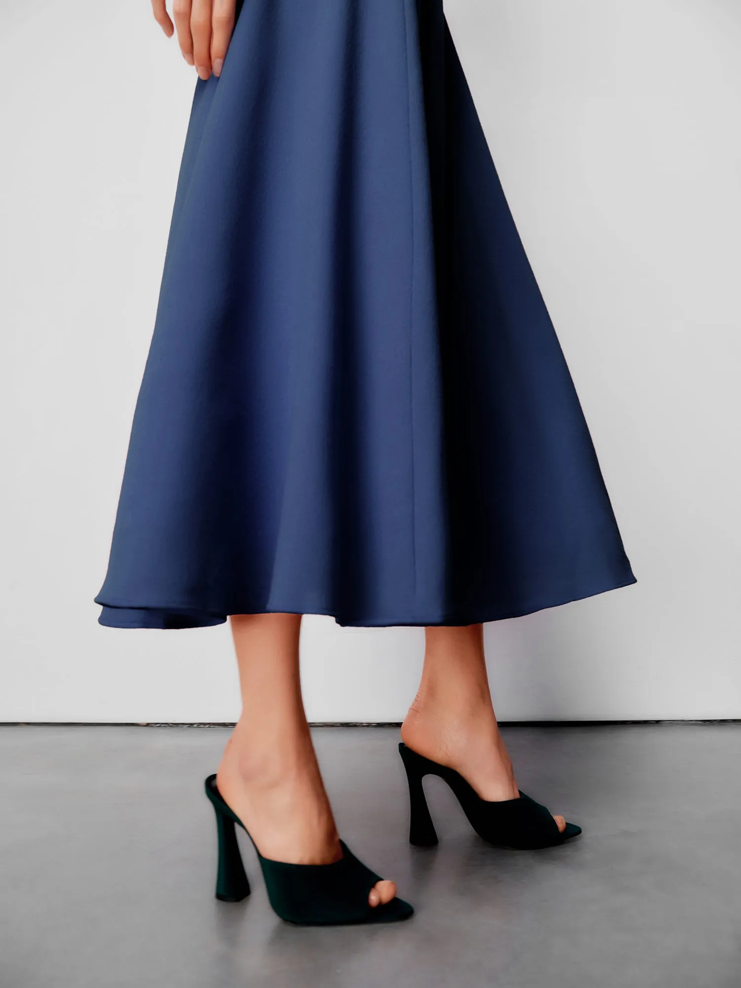 Ahana Navy Short Sleeve Dress sold by Beulah product image thumbnail 4