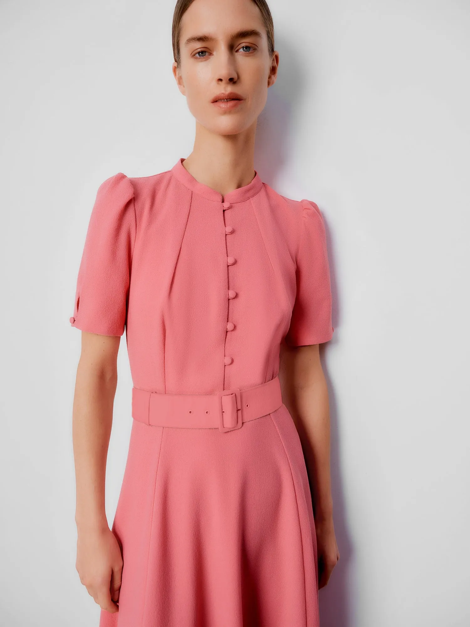 Ahana Dusty Pink Short Sleeve Dress sold by Beulah product image thumbnail 3