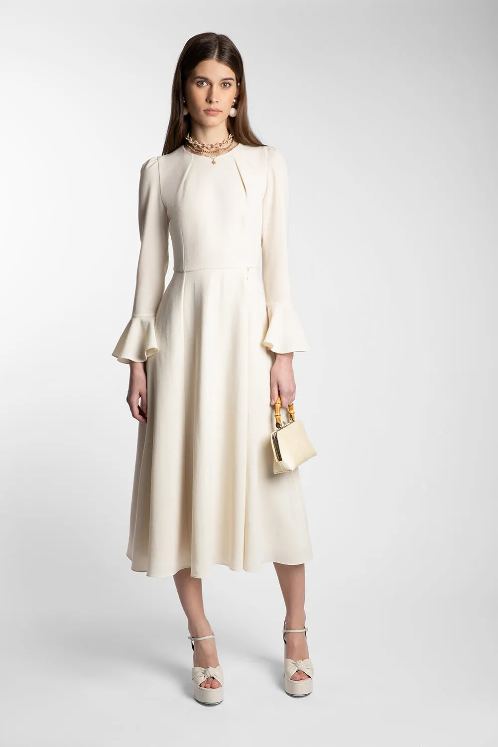 Yahvi Cream Dress sold by Beulah product image thumbnail 2