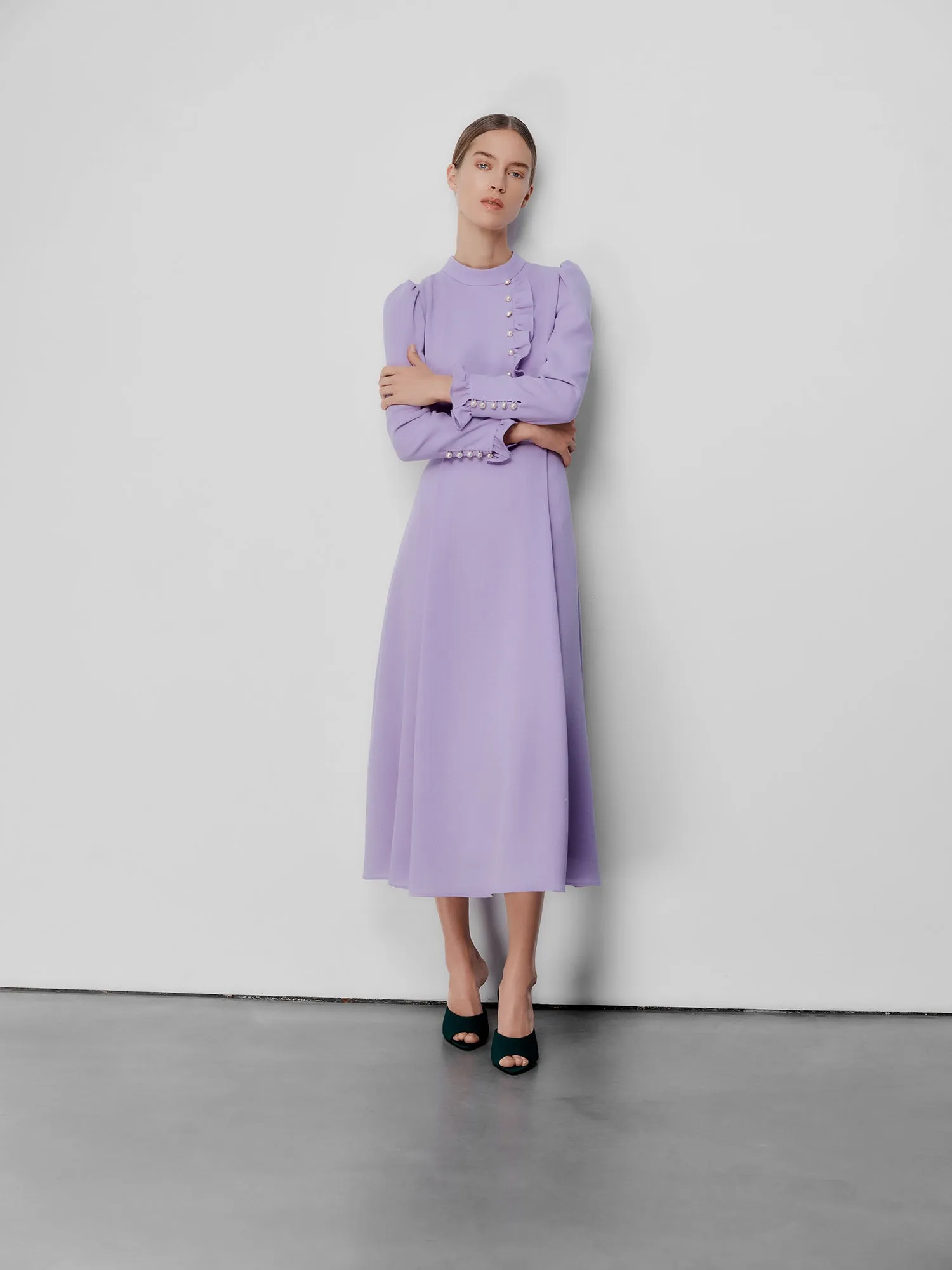 Christina Lilac Dress sold by Beulah product image thumbnail 4