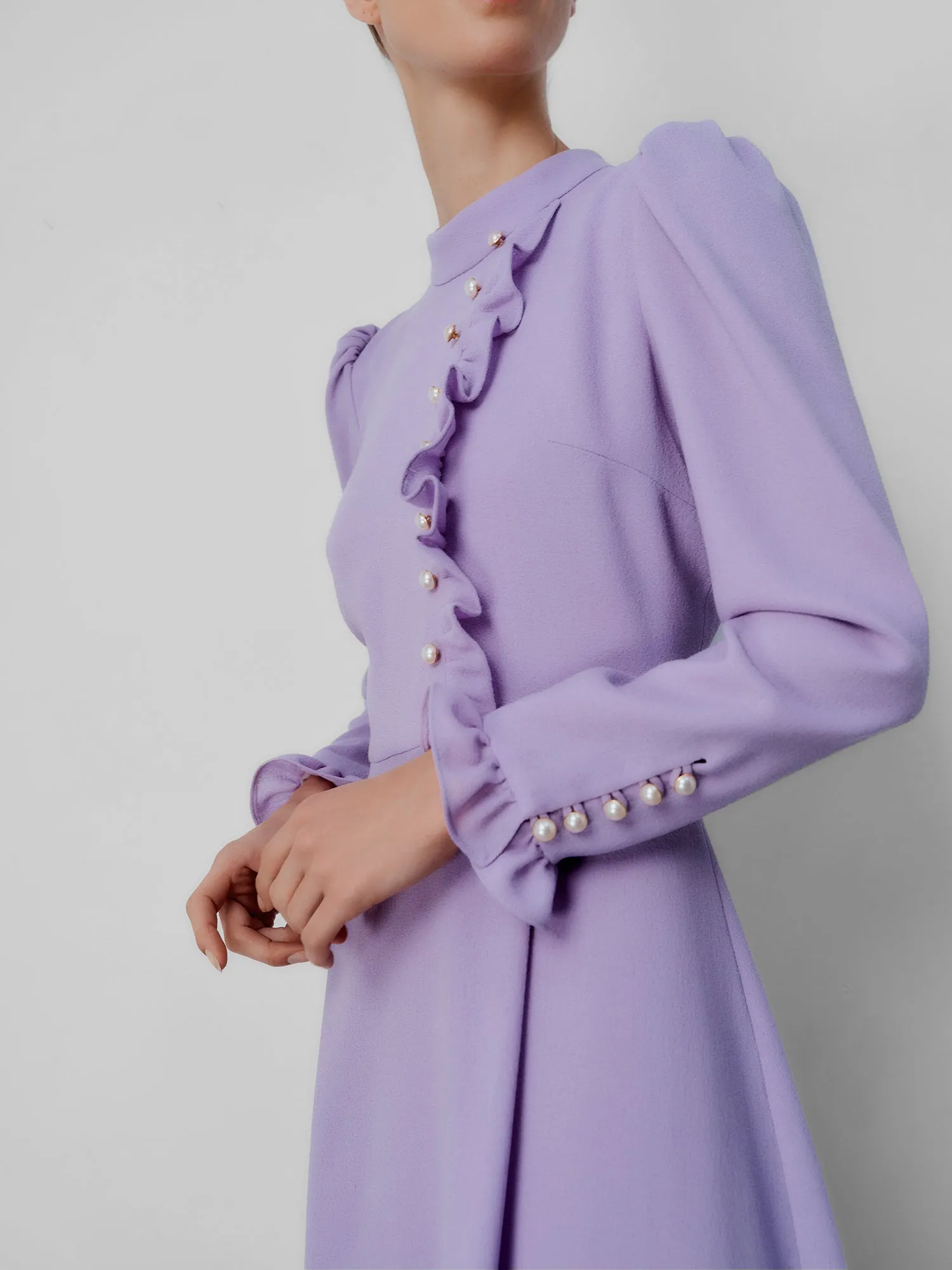 Christina Lilac Dress sold by Beulah product image thumbnail 3