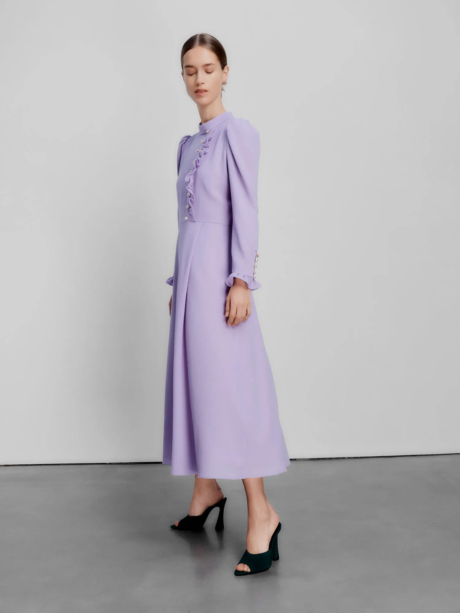 Christina Lilac Dress sold by Beulah product image thumbnail 5