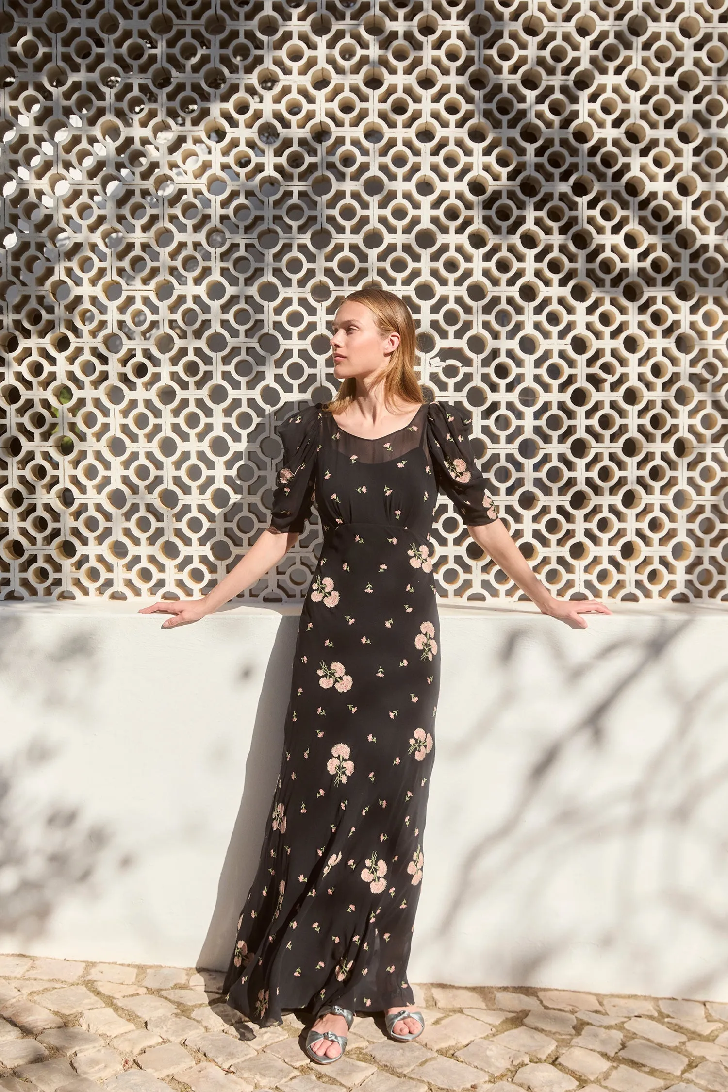 Paloma Dandelion Embroidery Dress sold by Beulah product image thumbnail 2