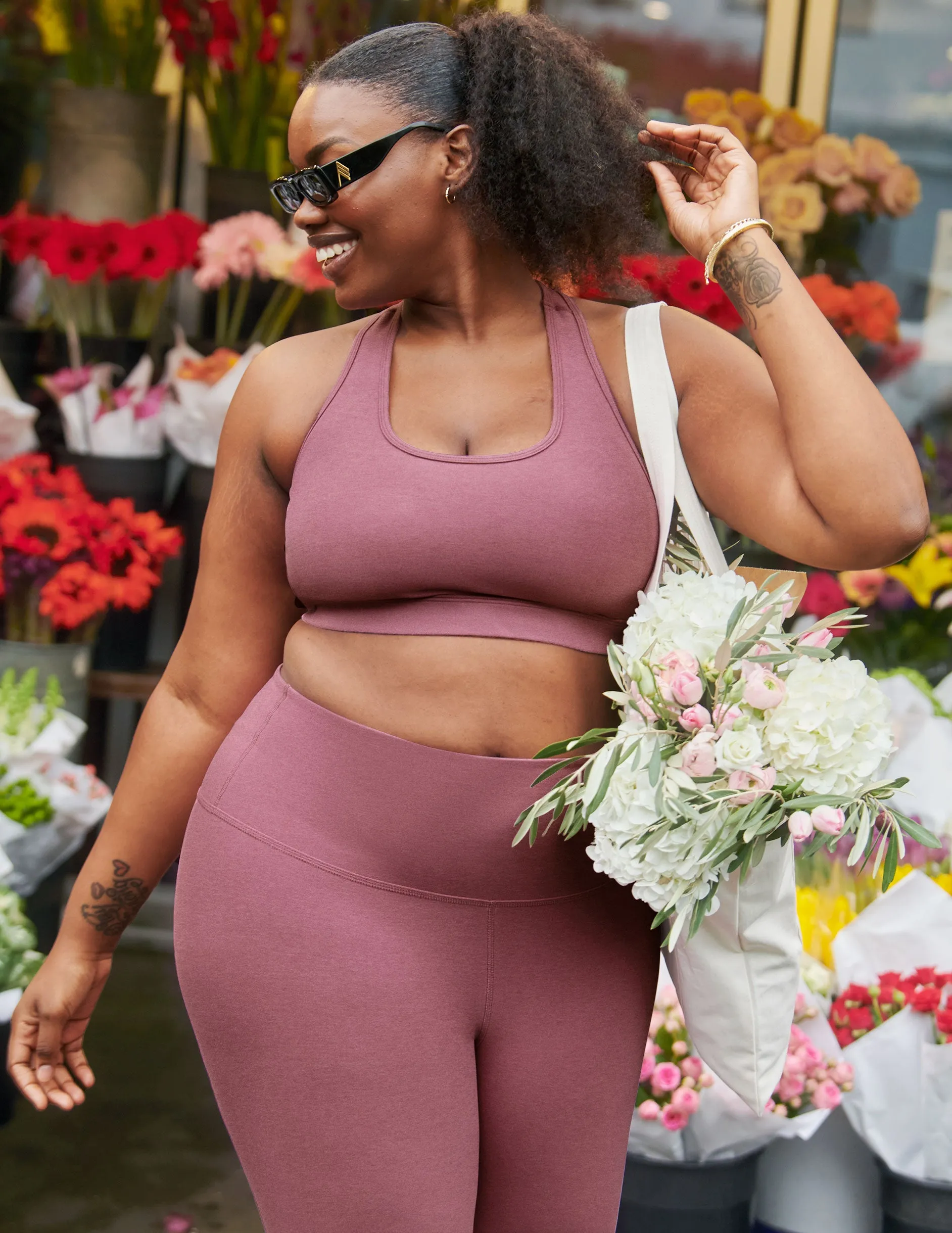 Spacedye Got Your Back Bra sold by Beyond Yoga