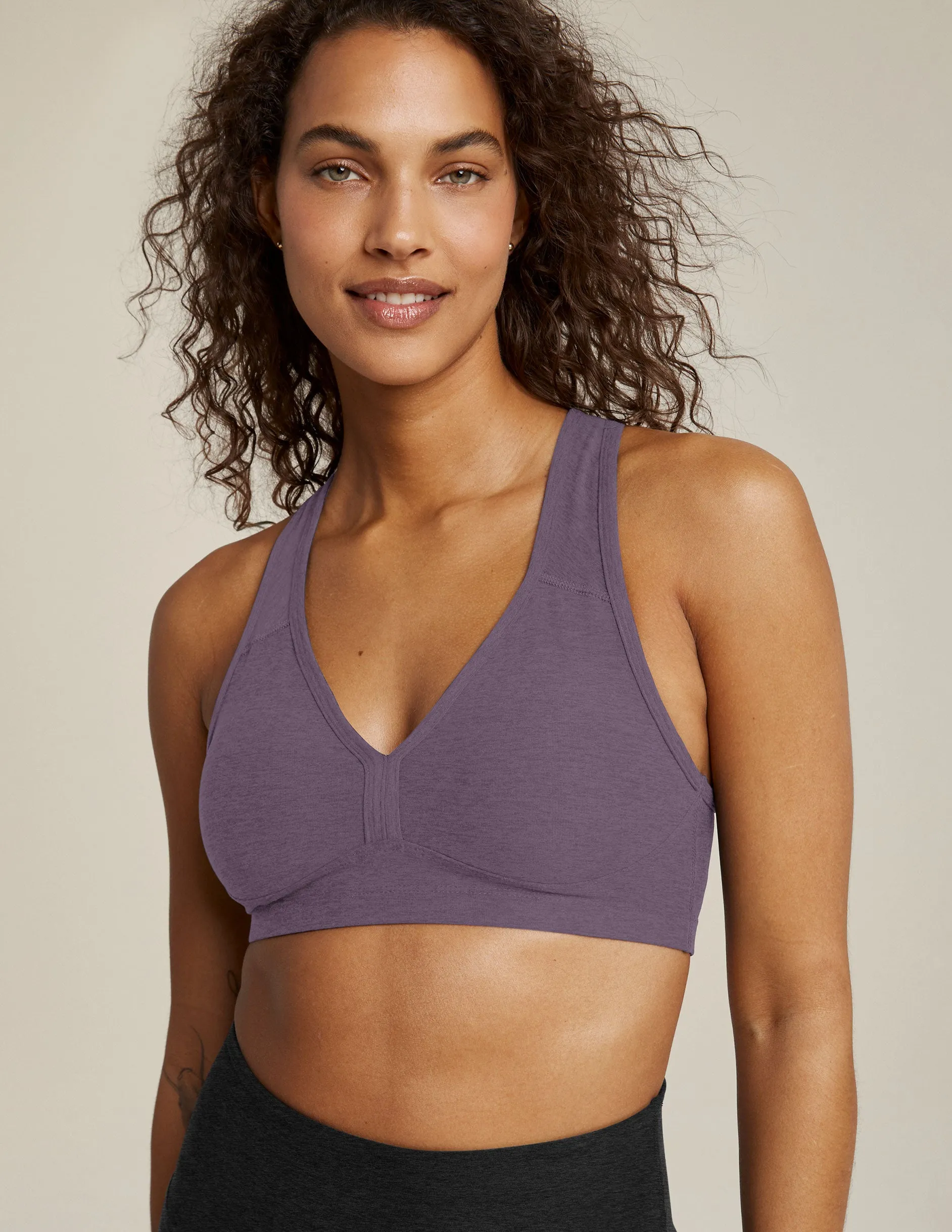 Spacedye Lift Your Spirits Bra sold by Beyond Yoga