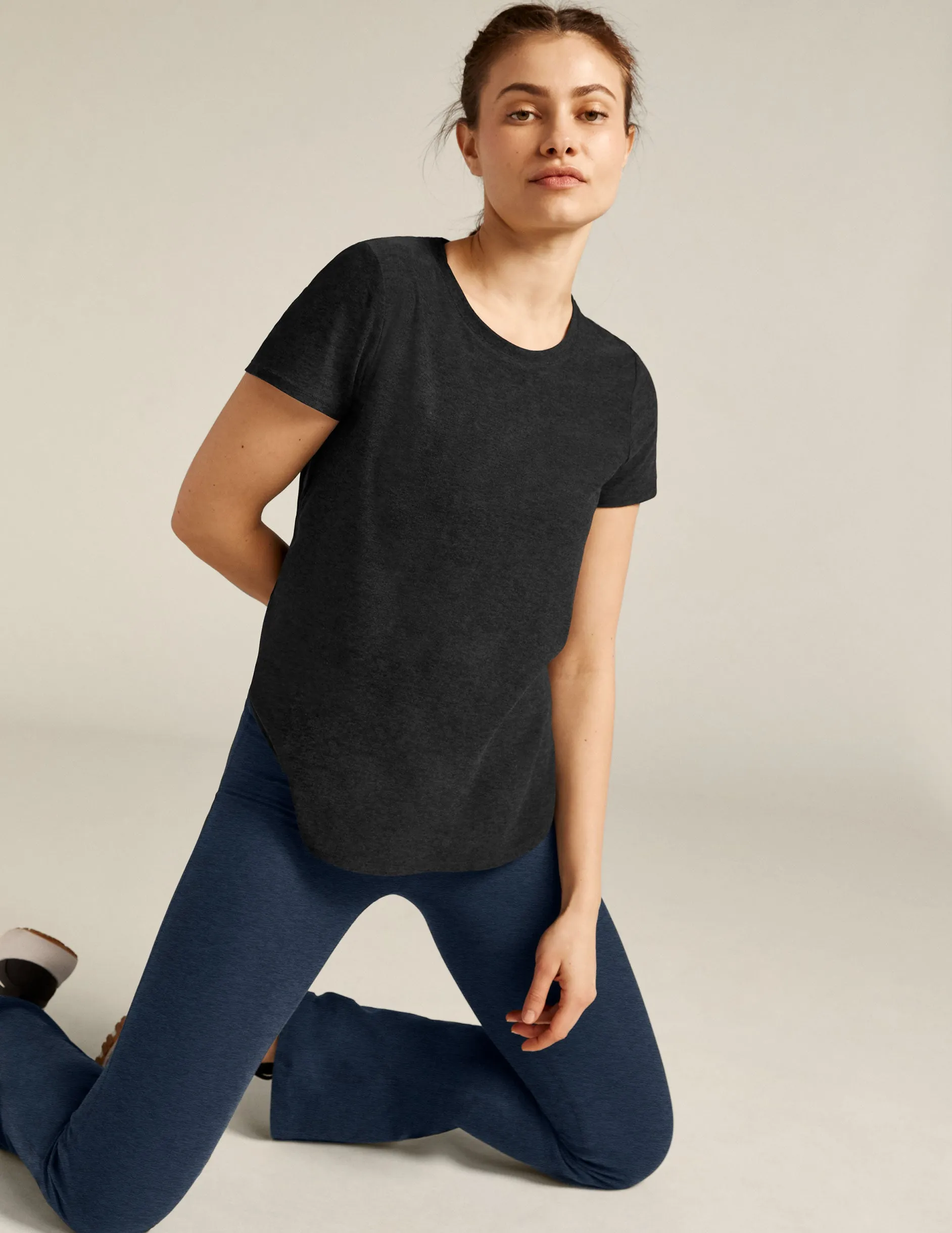 Featherweight On The Down Low Tee sold by Beyond Yoga product image thumbnail 2