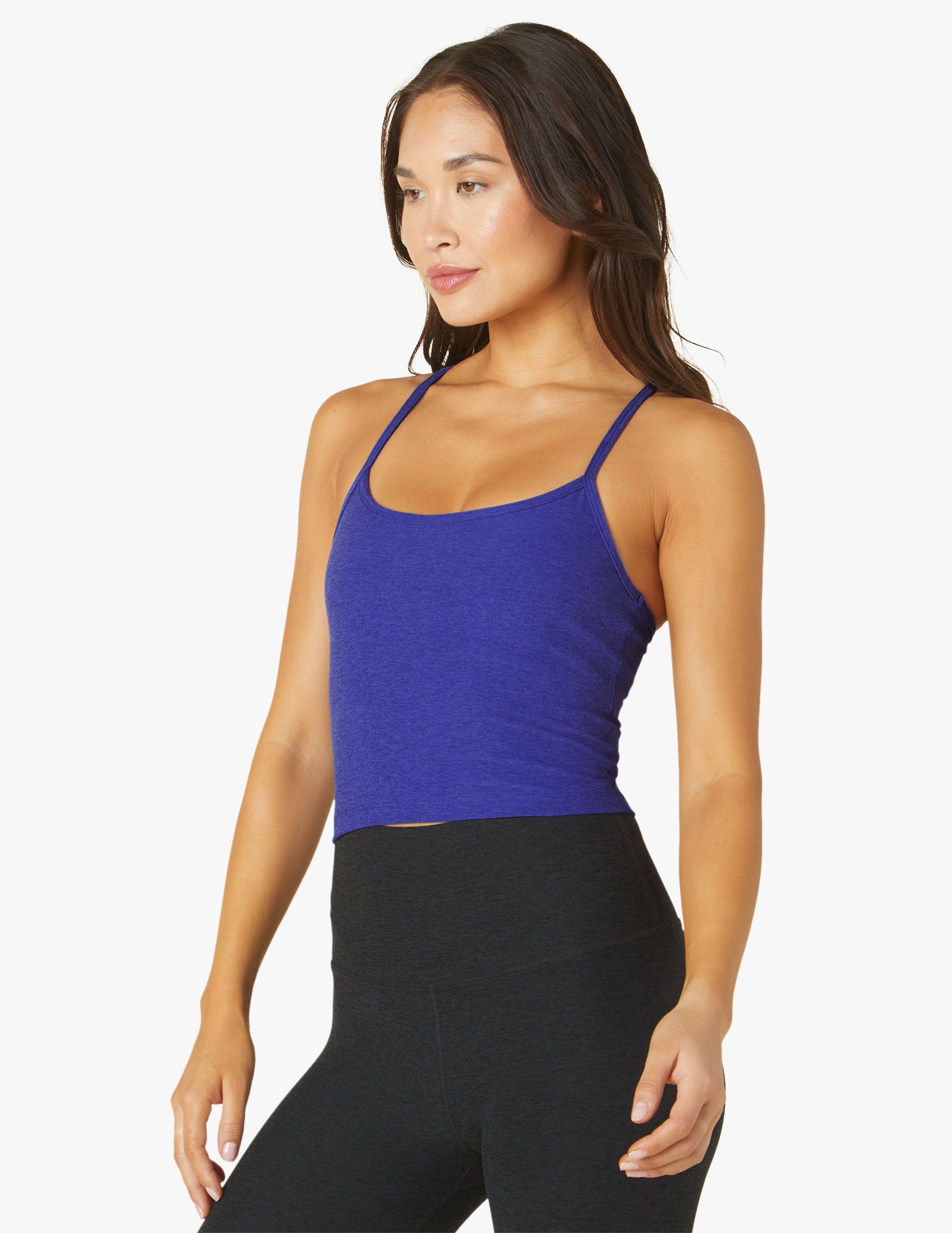 Spacedye Slim Racerback Cropped Tank sold by Beyond Yoga product image thumbnail 2