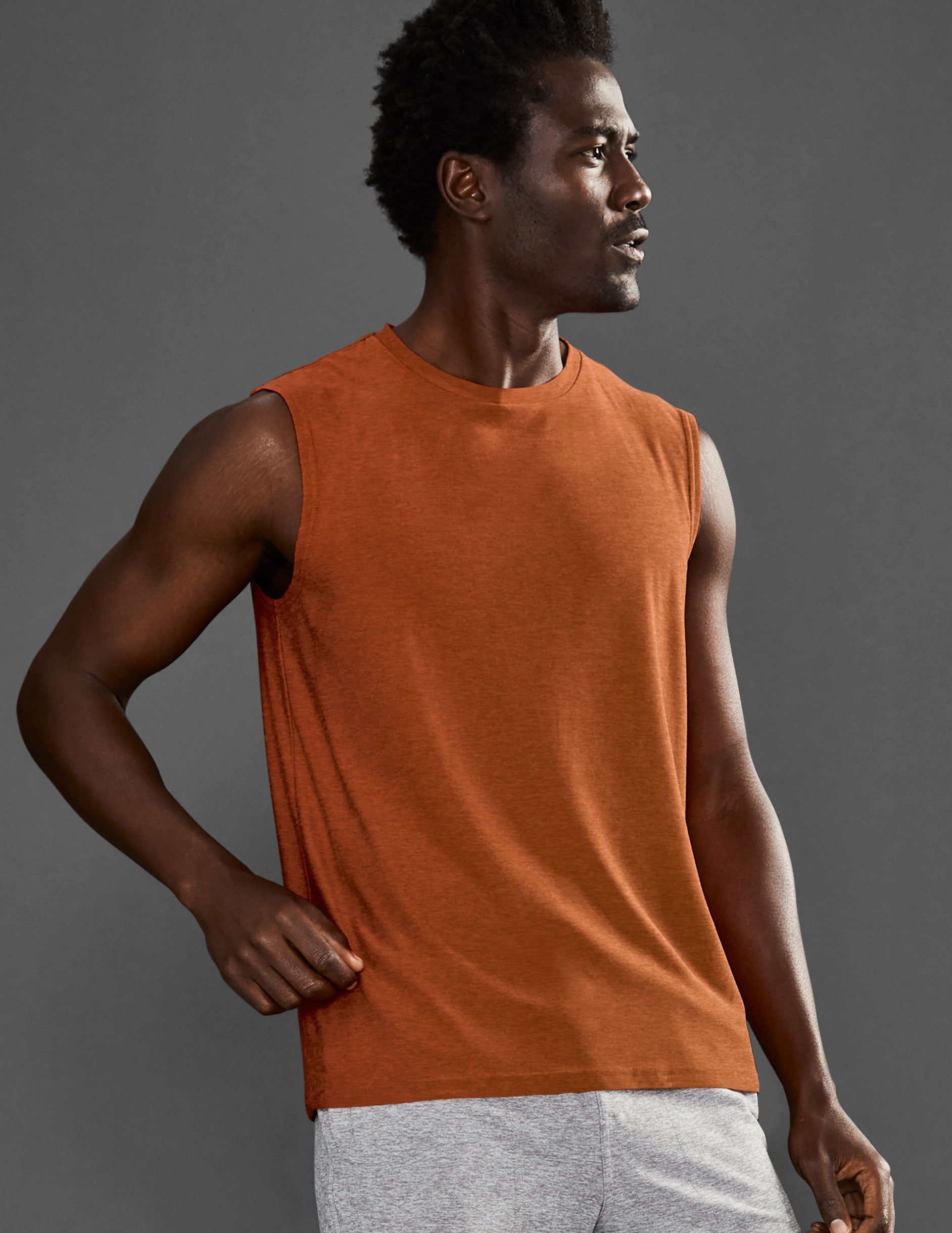 Featherweight Freeflo Men's Muscle Tank sold by Beyond Yoga