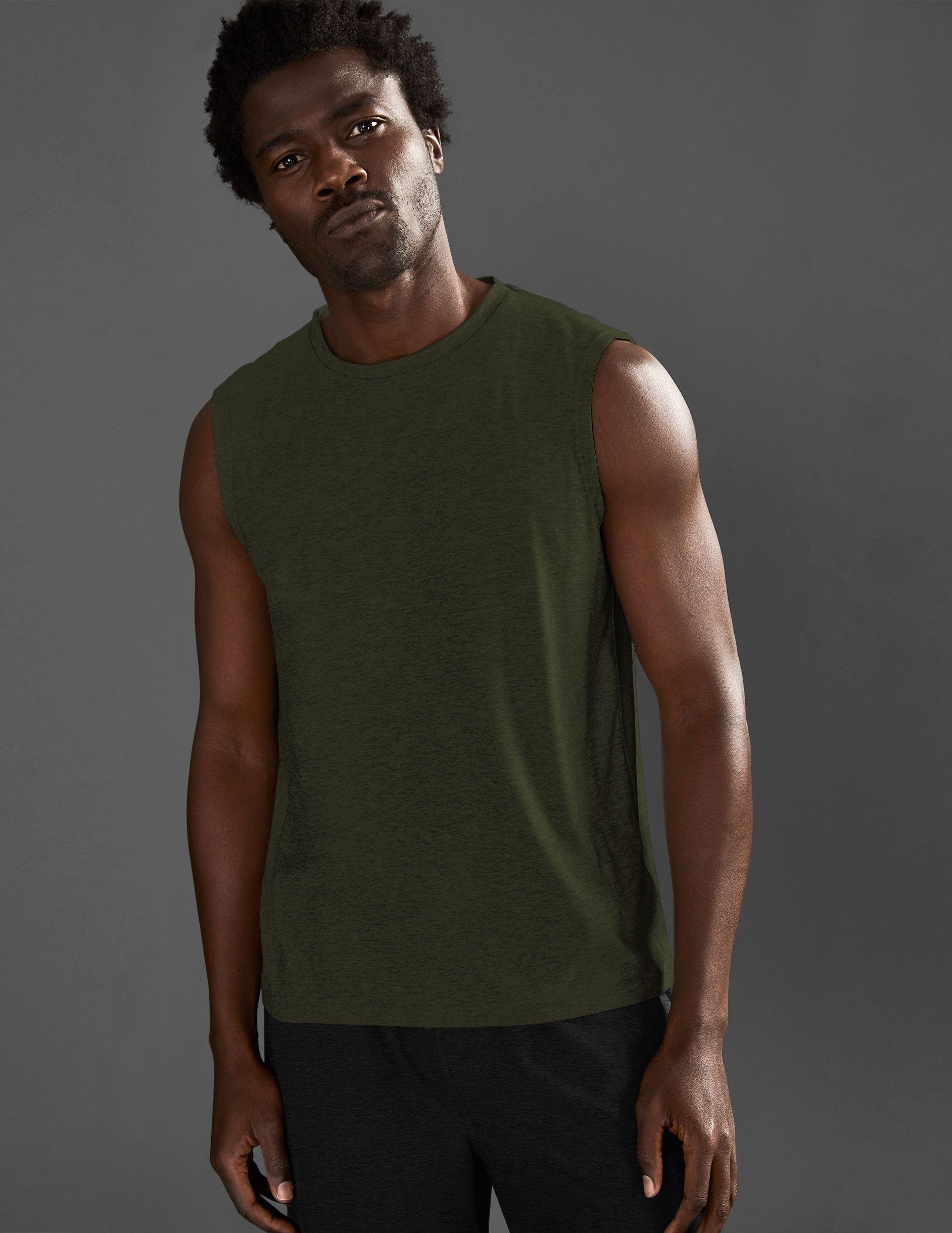 Featherweight Freeflo Men's Muscle Tank sold by Beyond Yoga