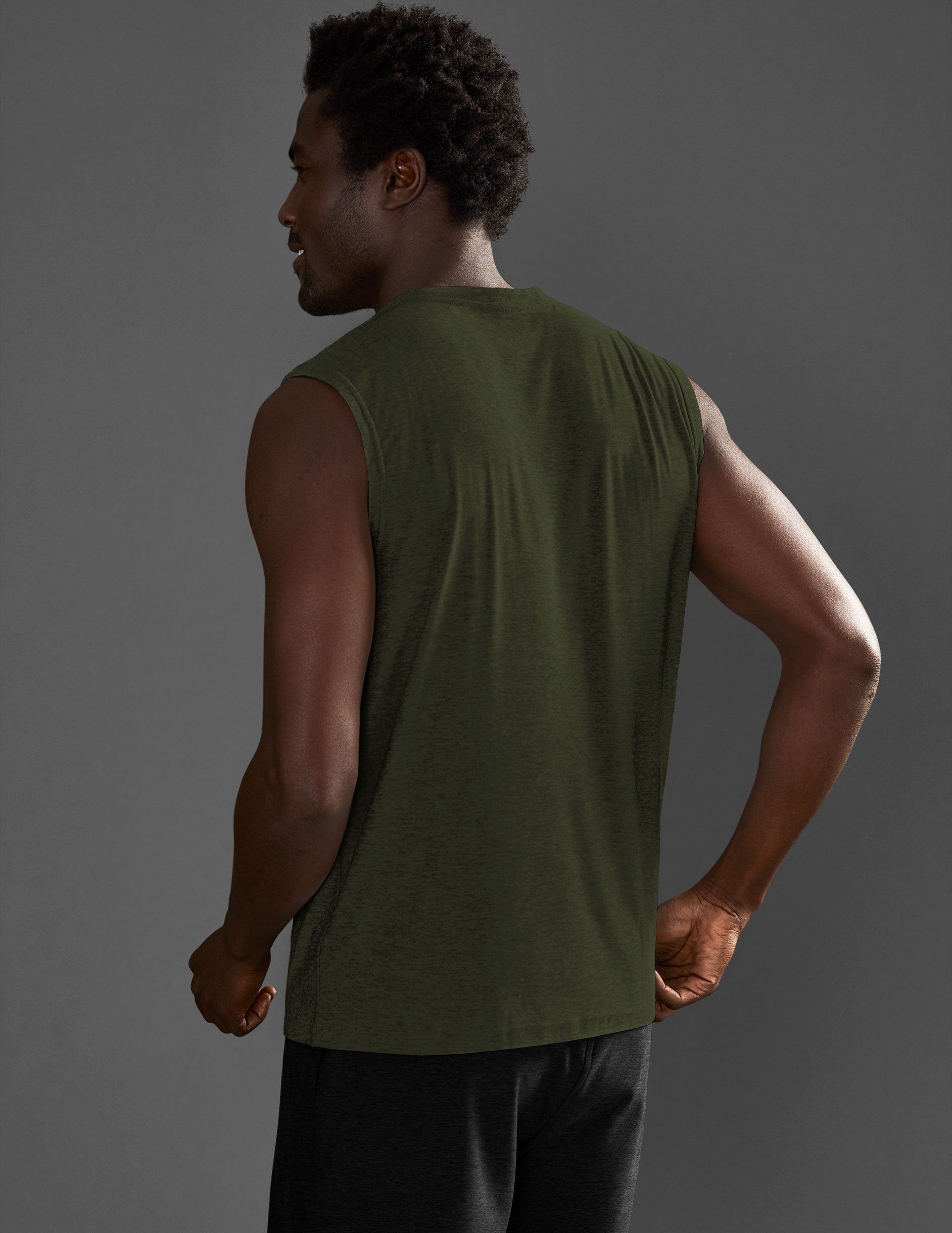 Featherweight Freeflo Men's Muscle Tank sold by Beyond Yoga product image thumbnail 3