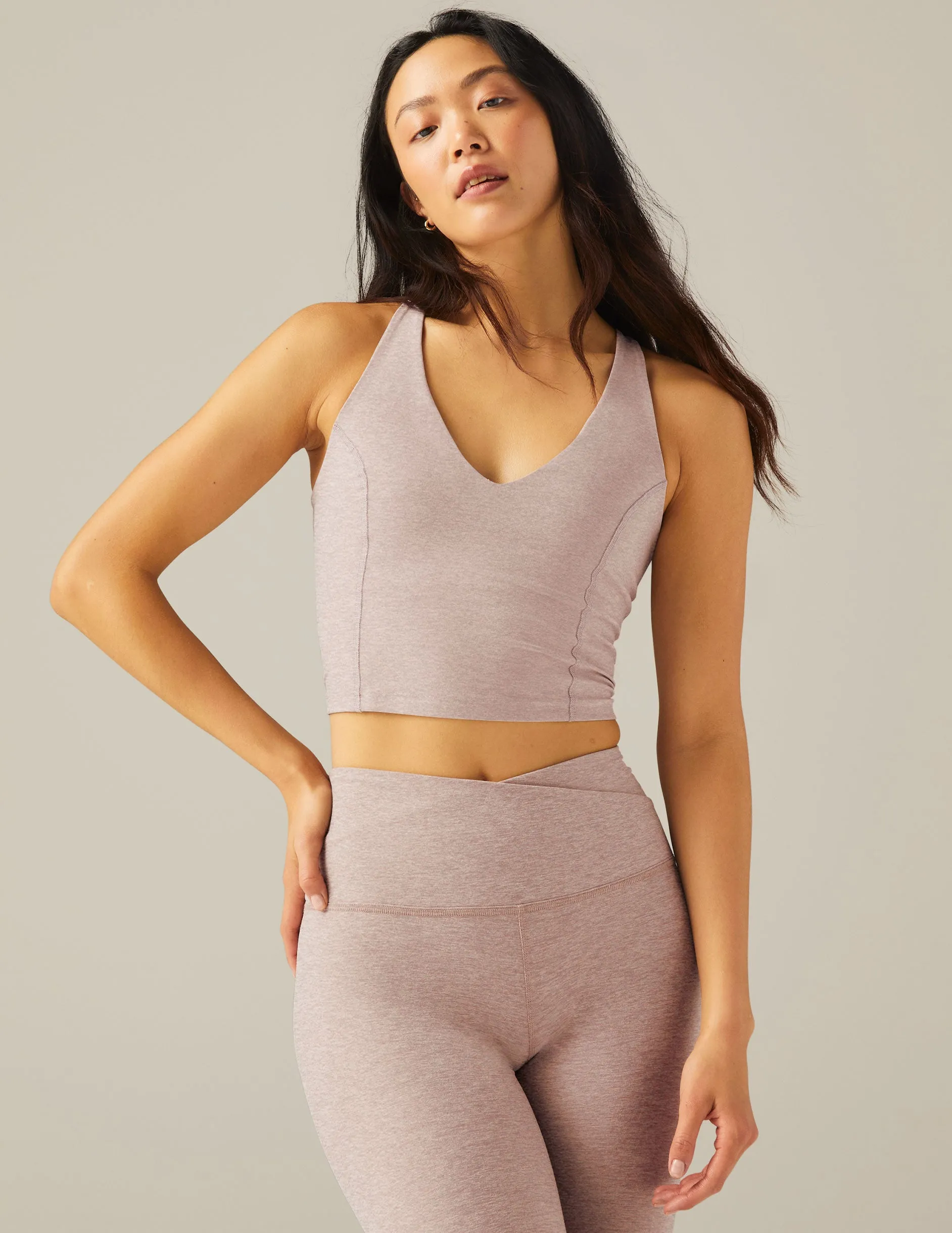 Spacedye Always On Cropped Tank sold by Beyond Yoga