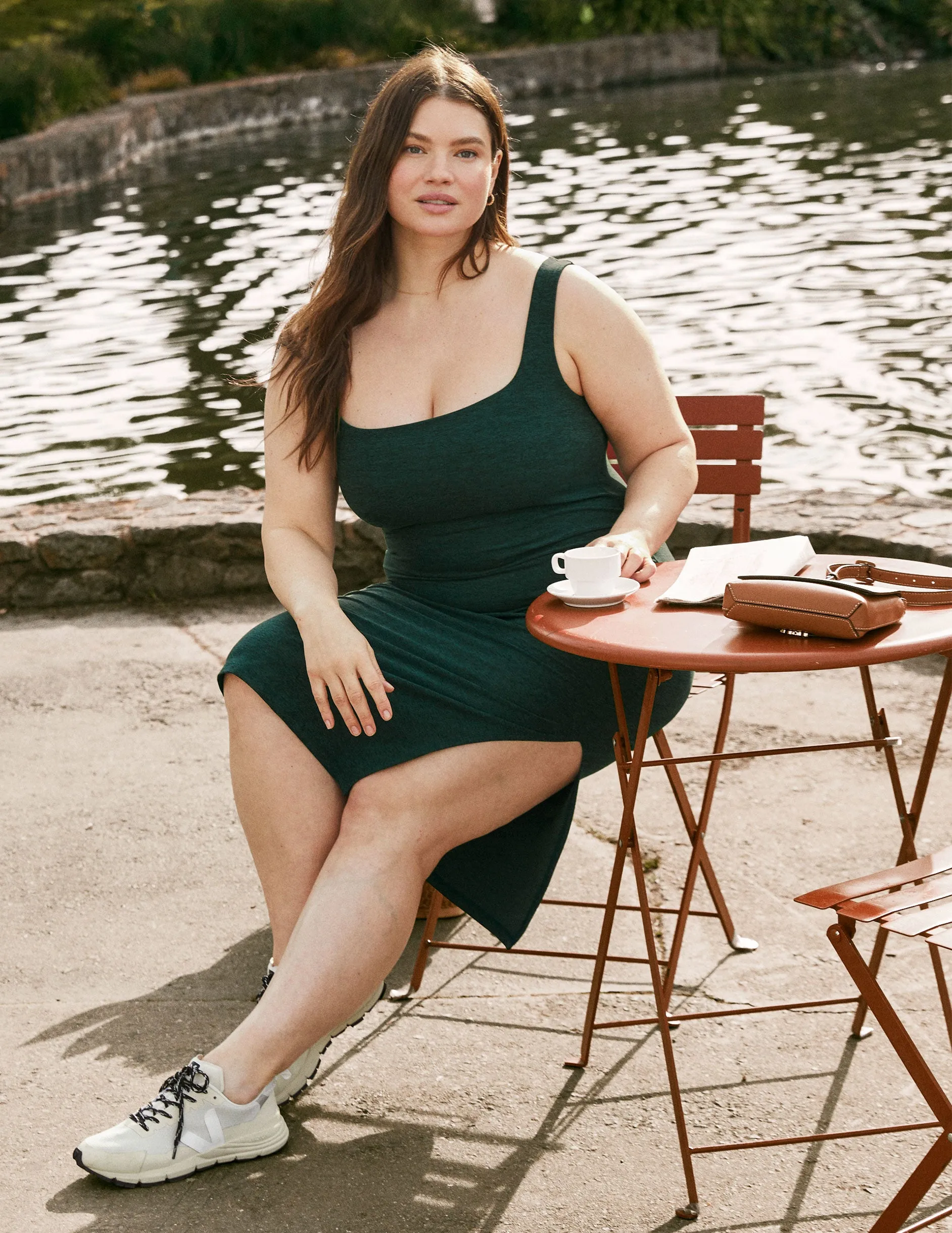 Spacedye Icon Midi Dress sold by Beyond Yoga