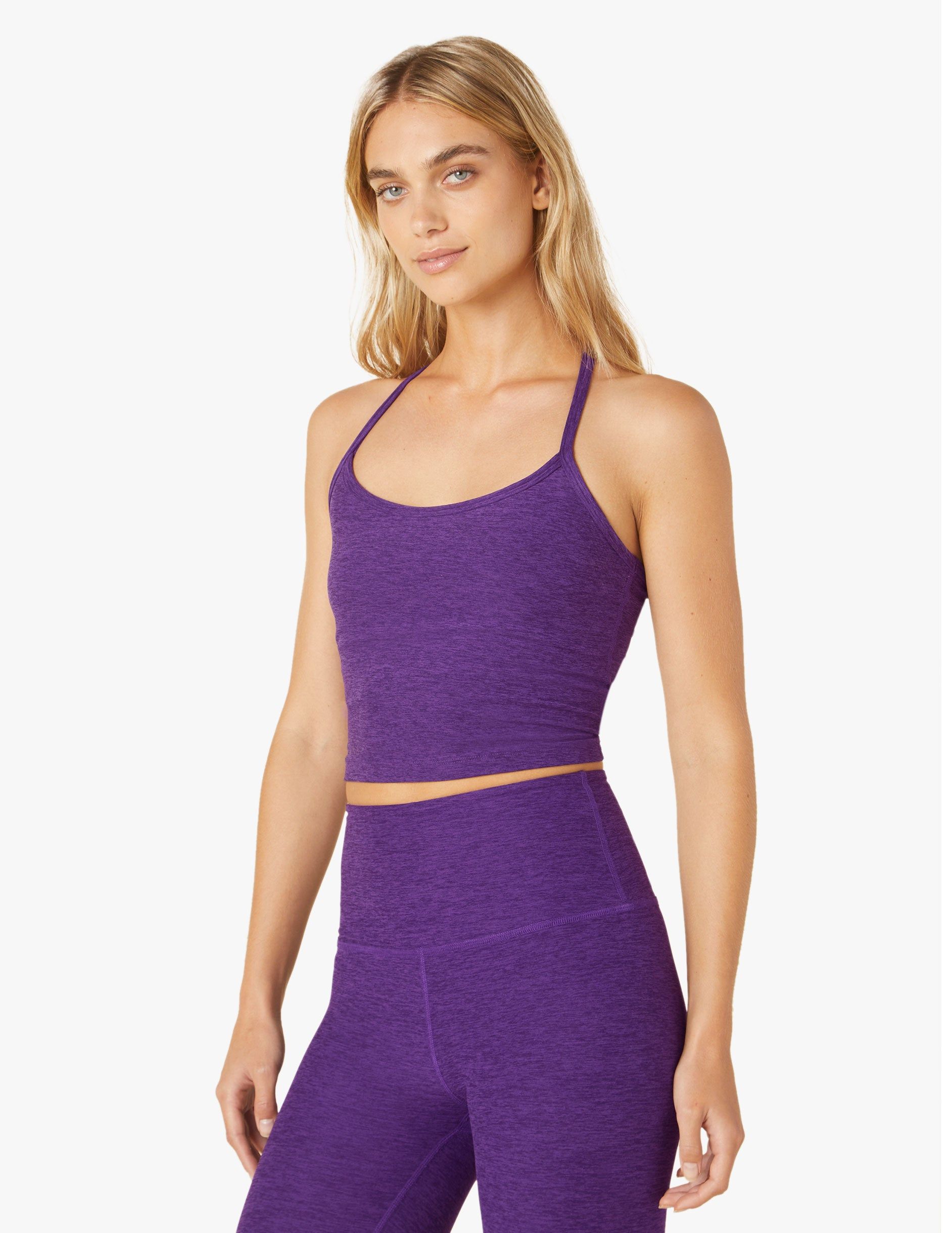 Spacedye Slim Racerback Cropped Tank sold by Beyond Yoga product image thumbnail 2