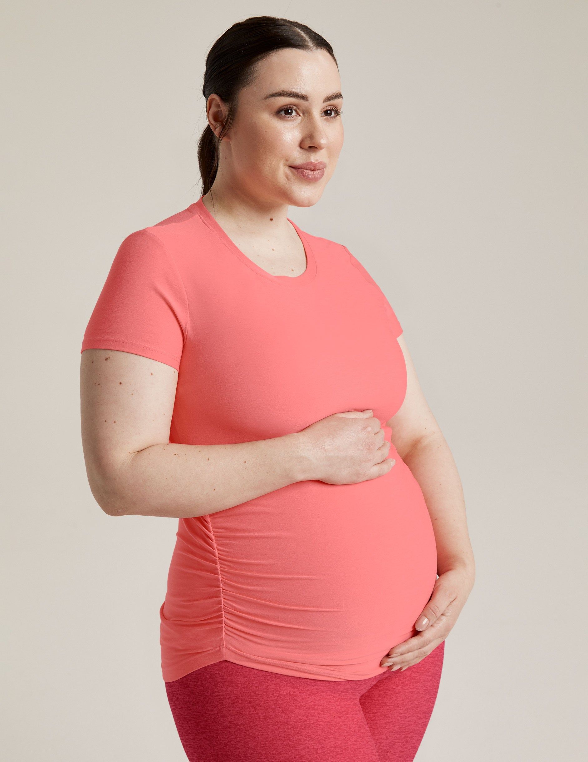 Featherweight One & Only Maternity Tee sold by Beyond Yoga