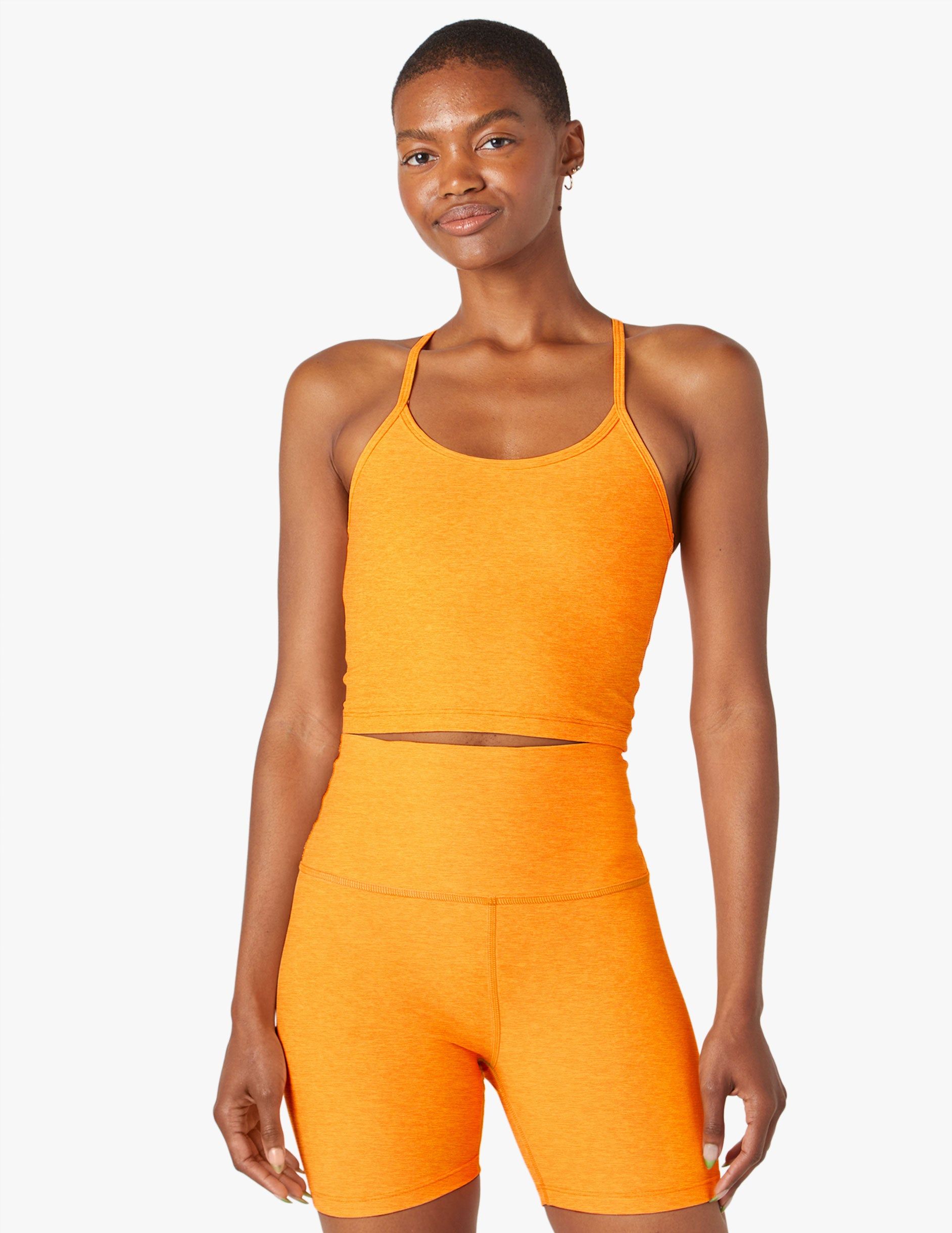 Spacedye Slim Racerback Cropped Tank sold by Beyond Yoga