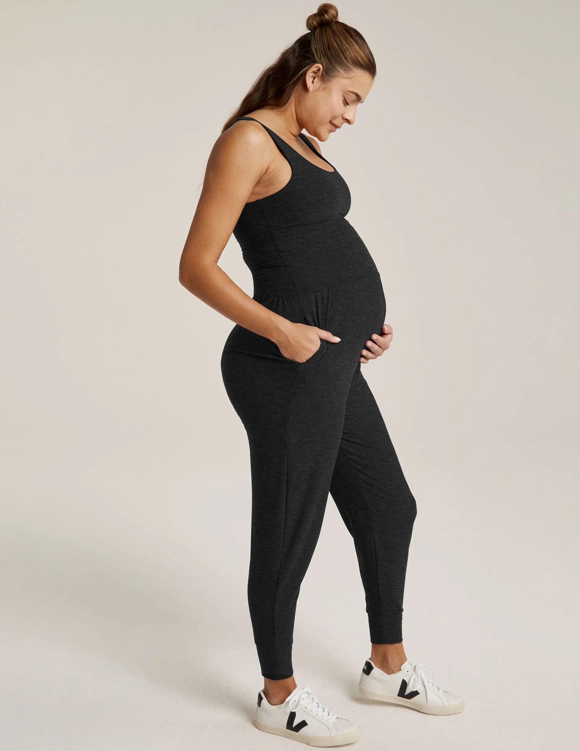 Spacedye Grow In Comfort Maternity Jumpsuit sold by Beyond Yoga product image thumbnail 2