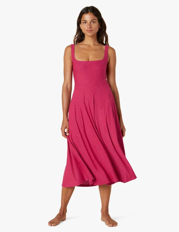Featherweight At The Ready Square Neck Dress sold by Beyond Yoga