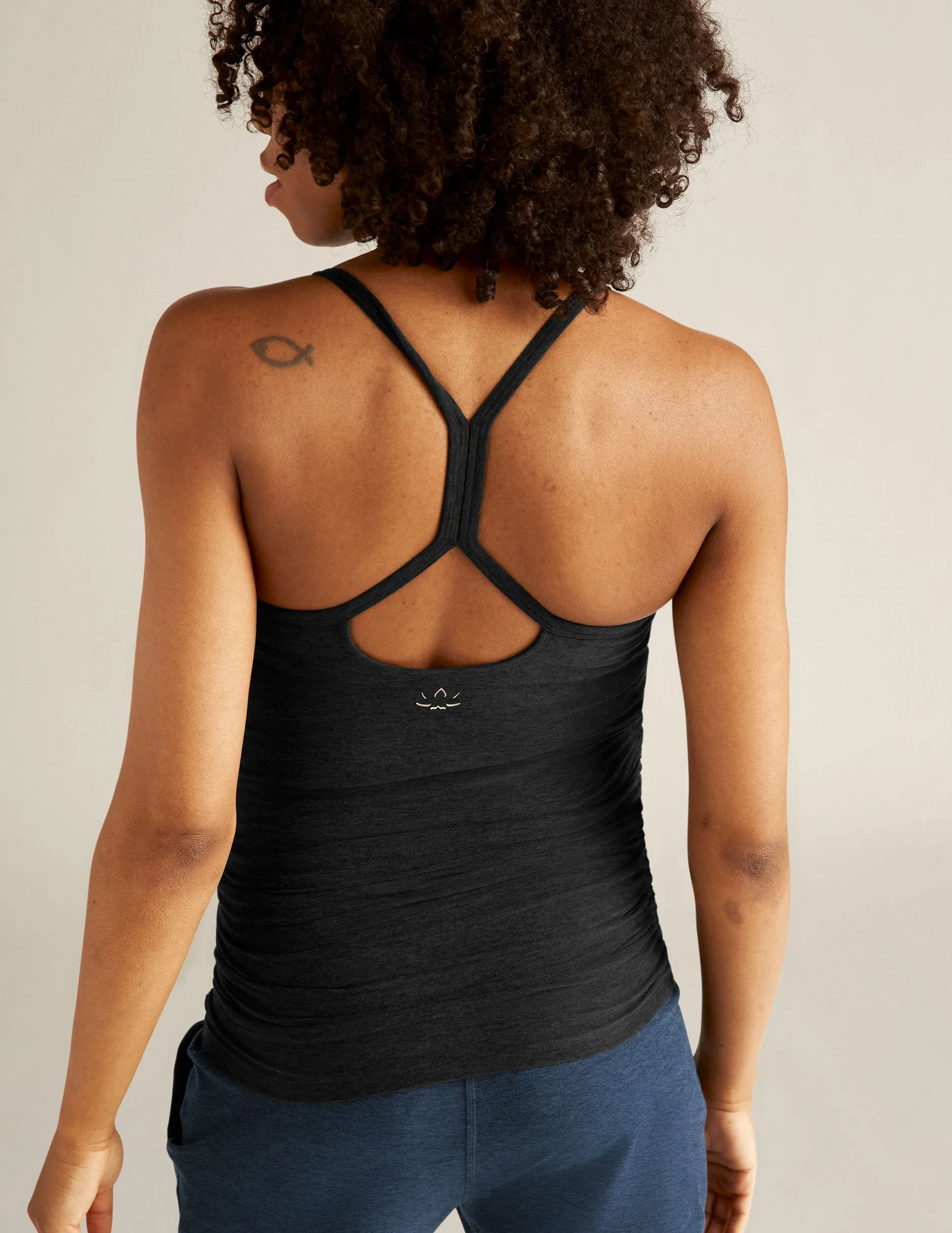 Spacedye Keep Your Cool Maternity Slim Racerback Tank sold by Beyond Yoga product image thumbnail 3