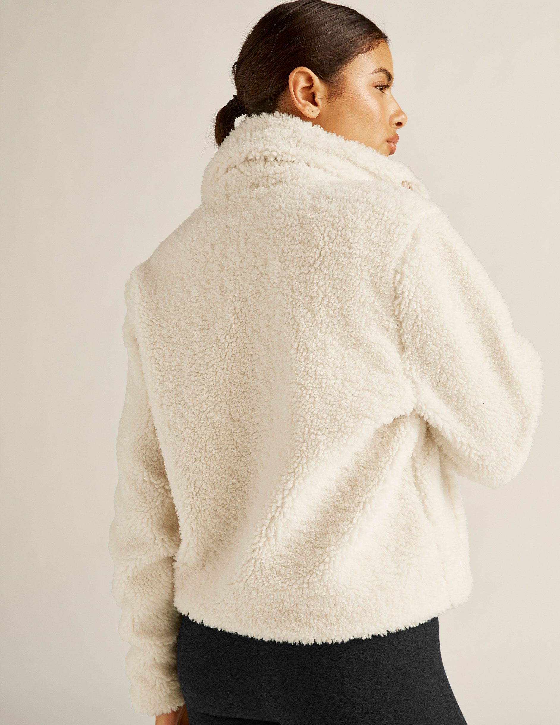 Moto Sherpa Jacket sold by Beyond Yoga product image thumbnail 4