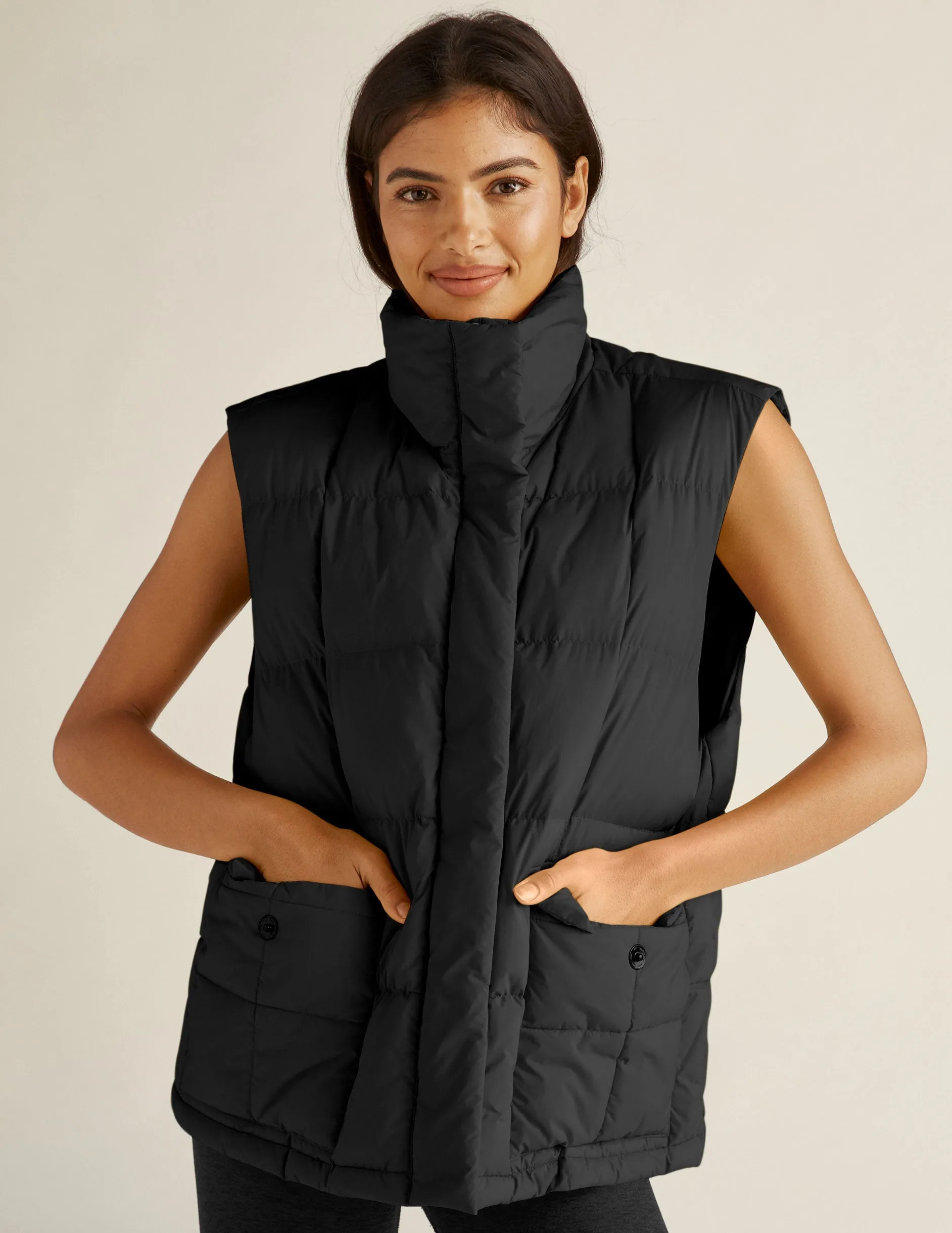 Puffer Vest sold by Beyond Yoga product image thumbnail 3