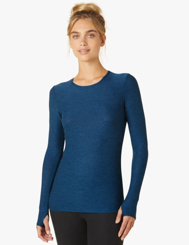 Featherweight Classic Crew Pullover sold by Beyond Yoga