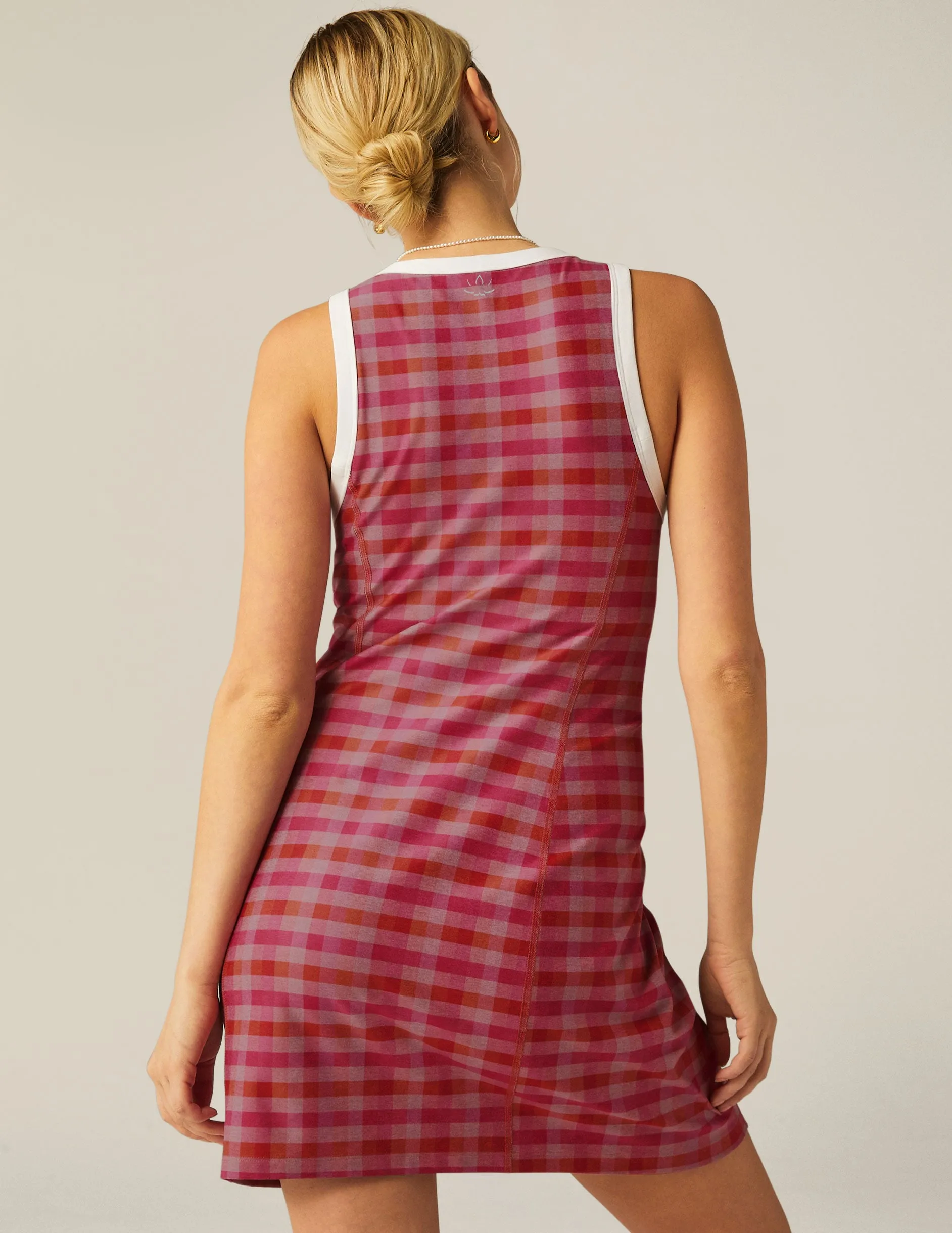 Pink Gingham SoftMark Outlines Dress sold by Beyond Yoga product image thumbnail 3