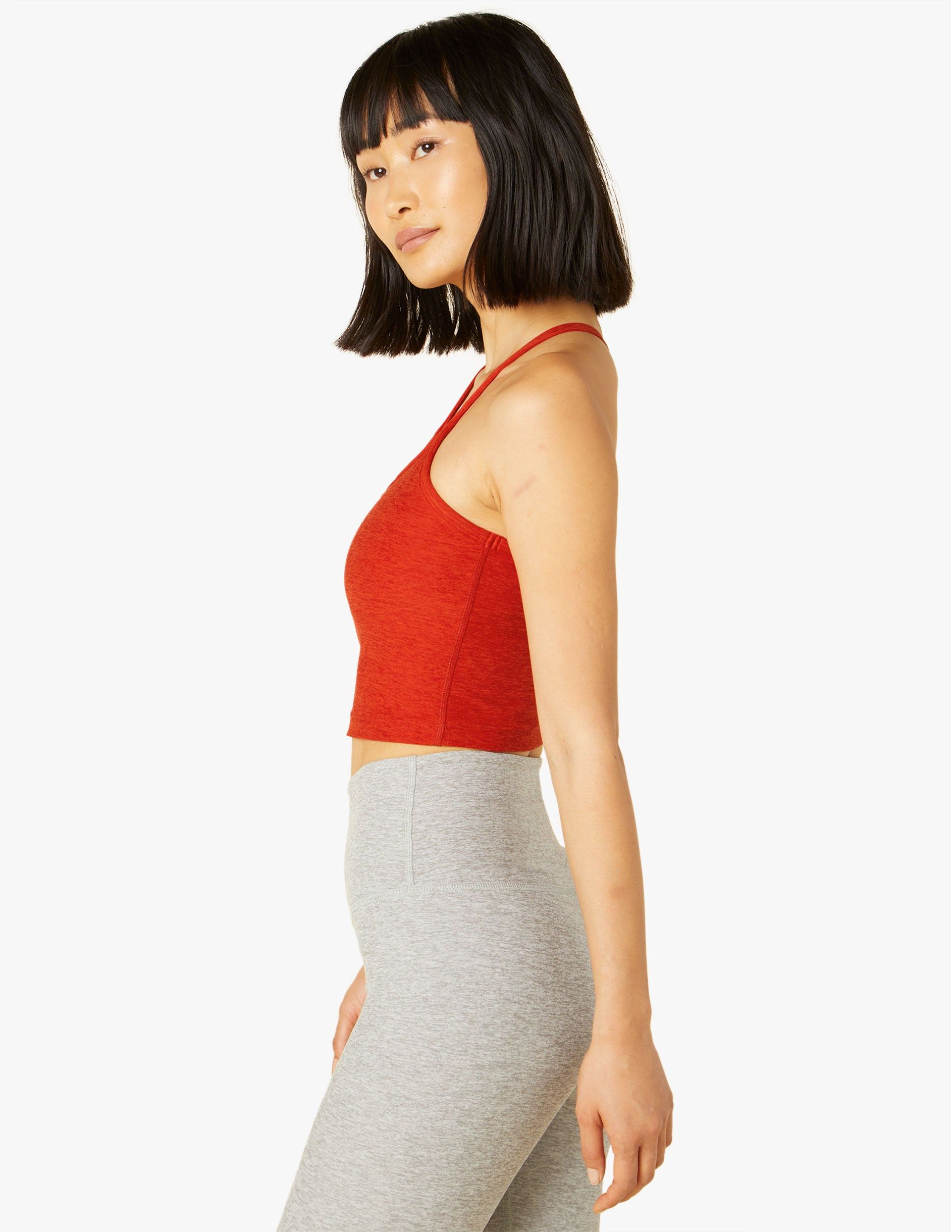 Spacedye Slim Racerback Cropped Tank sold by Beyond Yoga product image thumbnail 3