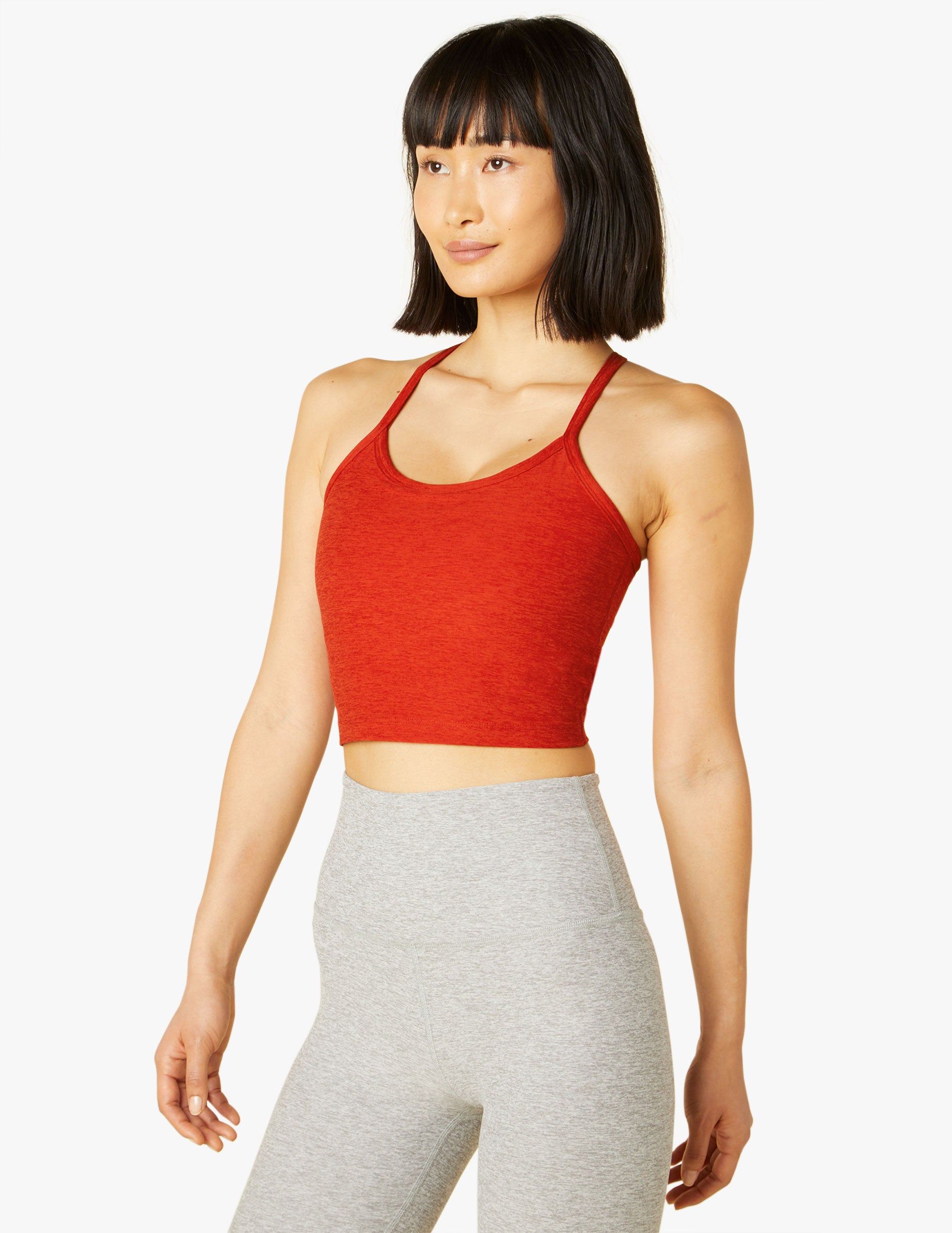 Spacedye Slim Racerback Cropped Tank sold by Beyond Yoga product image thumbnail 2