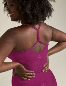 Spacedye Slim Racerback Cropped Tank sold by Beyond Yoga