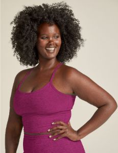 Spacedye Slim Racerback Cropped Tank sold by Beyond Yoga